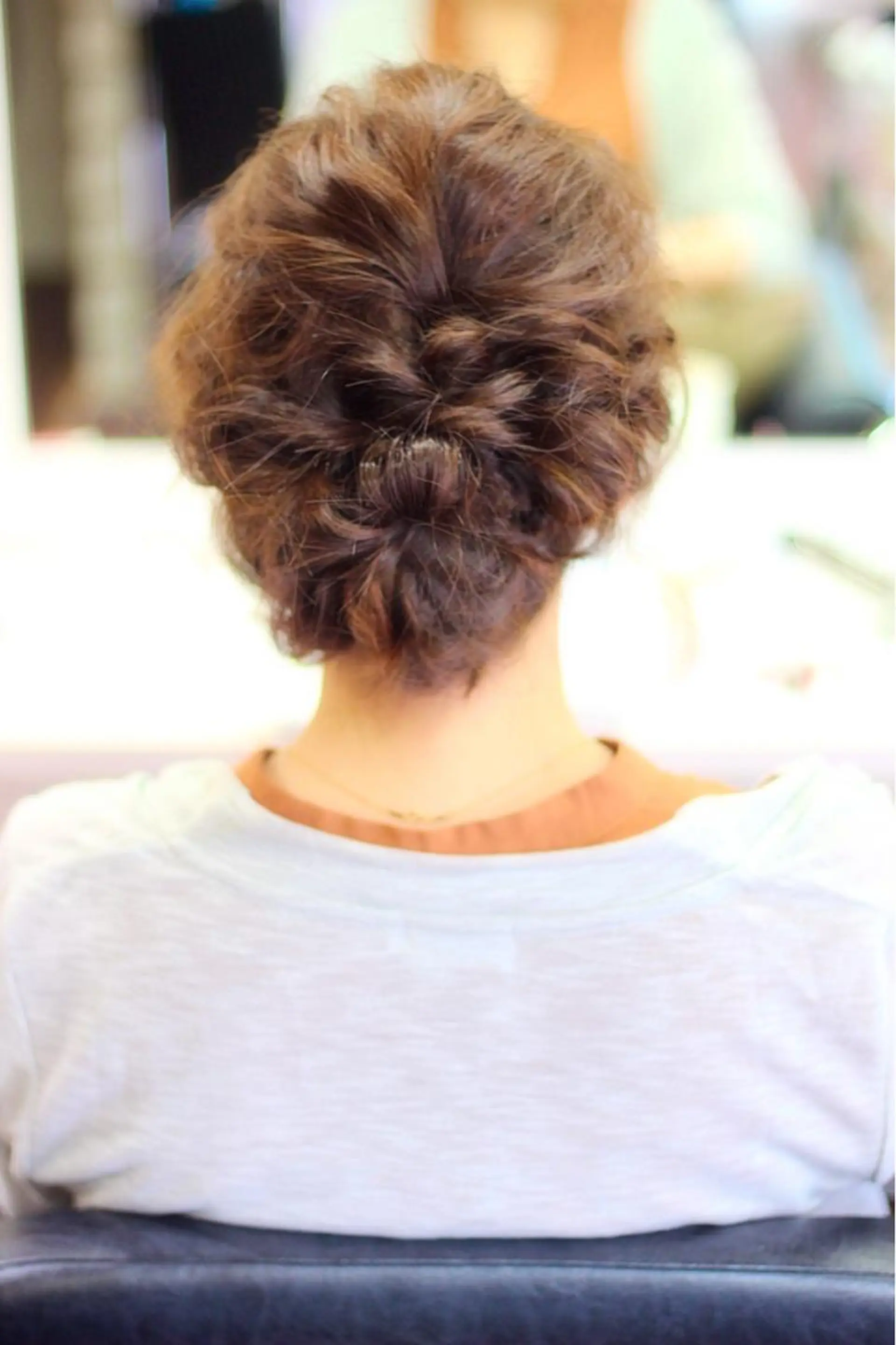 ミディアム セミロング ロング カラー パーマ ヘアアレンジ ヘアセット 成松 勇治のヘアスタイル