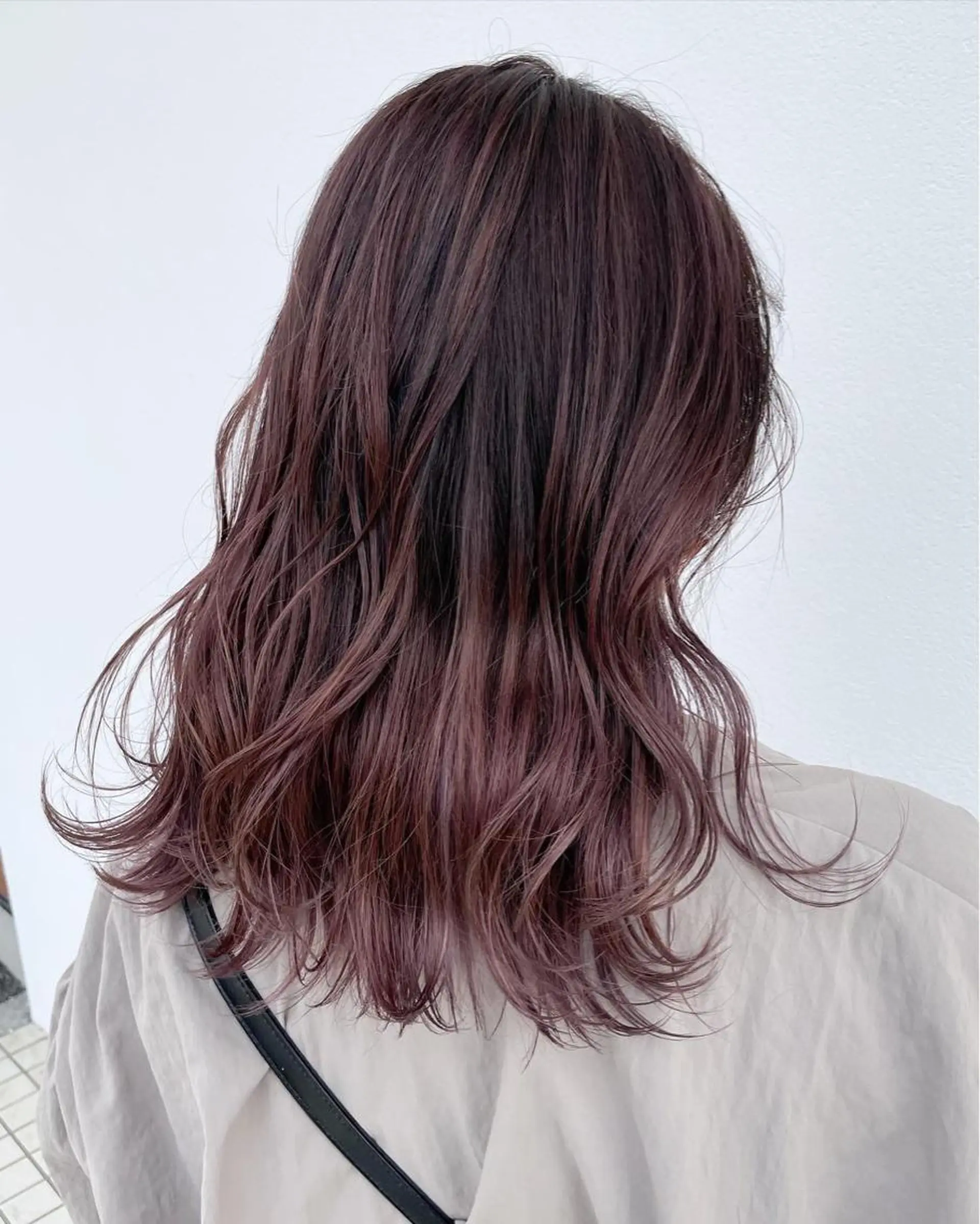 ロング カラー グラデーションカラー グレージュ ピンクカラー ヘアカラー トリートメント バレイヤージュカラー 特化美容師✨星皓太のヘアスタイル