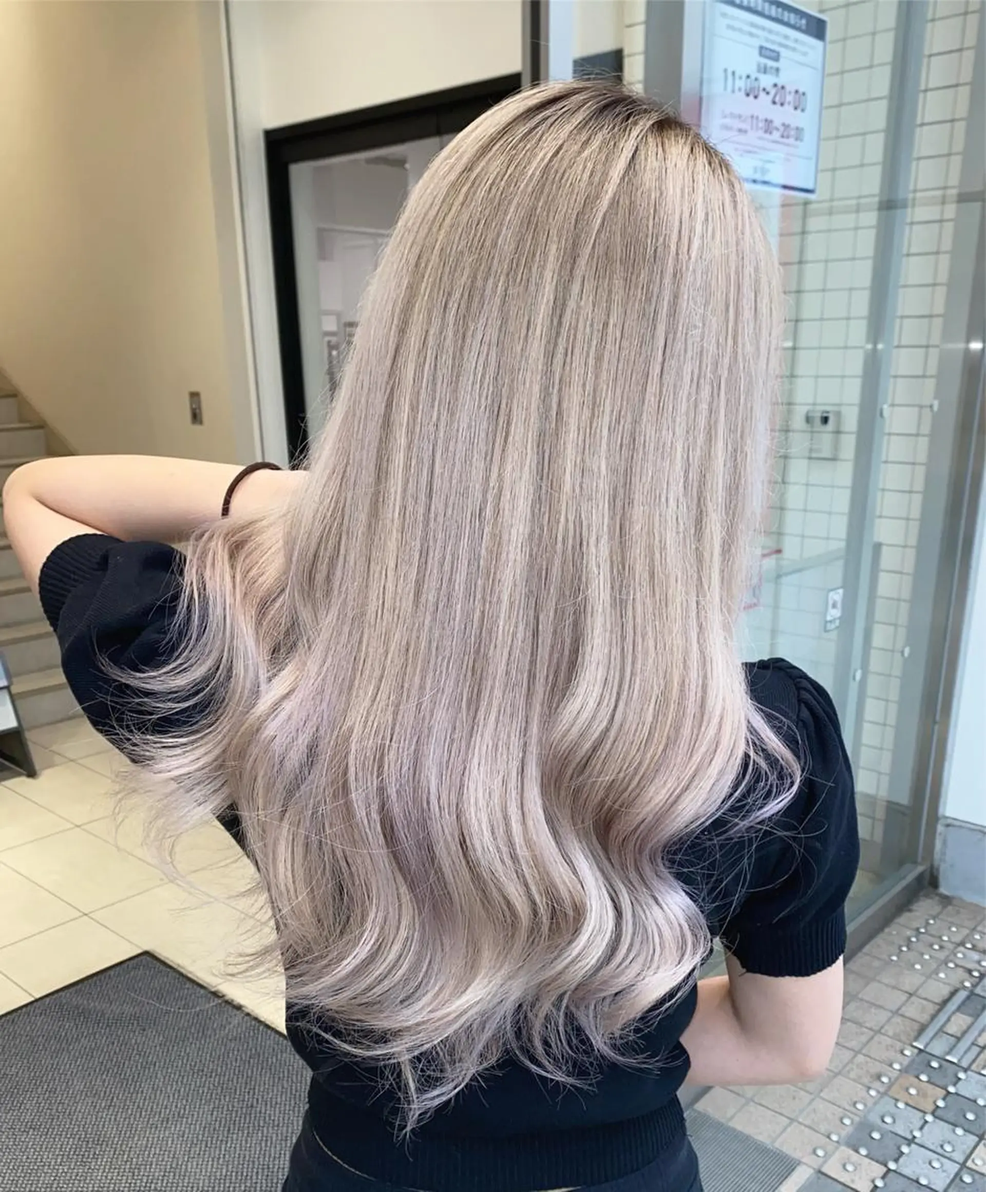 セミロング カラー カット ヘアカラー gotoday所属・上品カラー HIDEのヘアスタイル