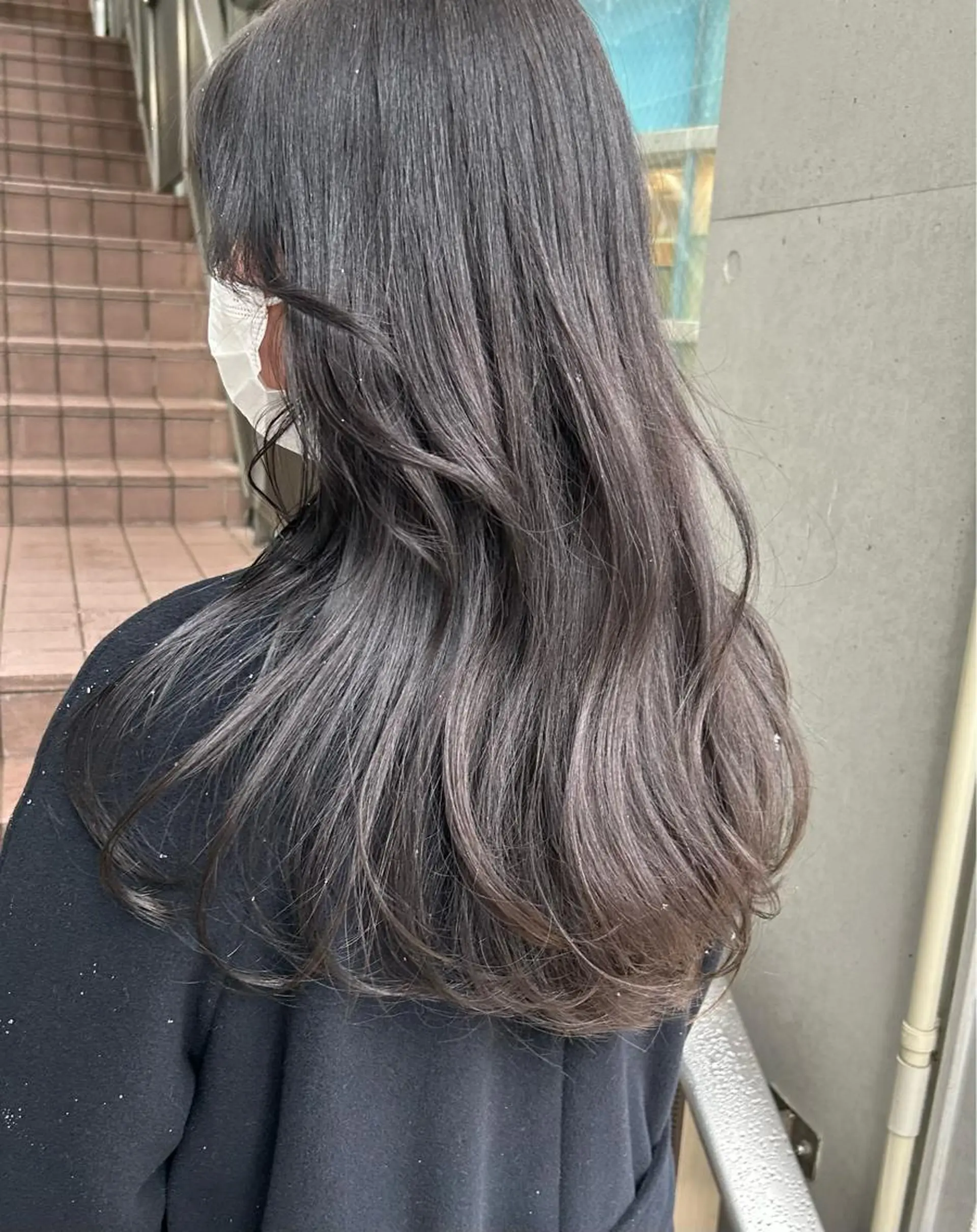 ロング 韓国風ヘア レイヤーカット /透明感/千葉怜寿のヘアスタイル