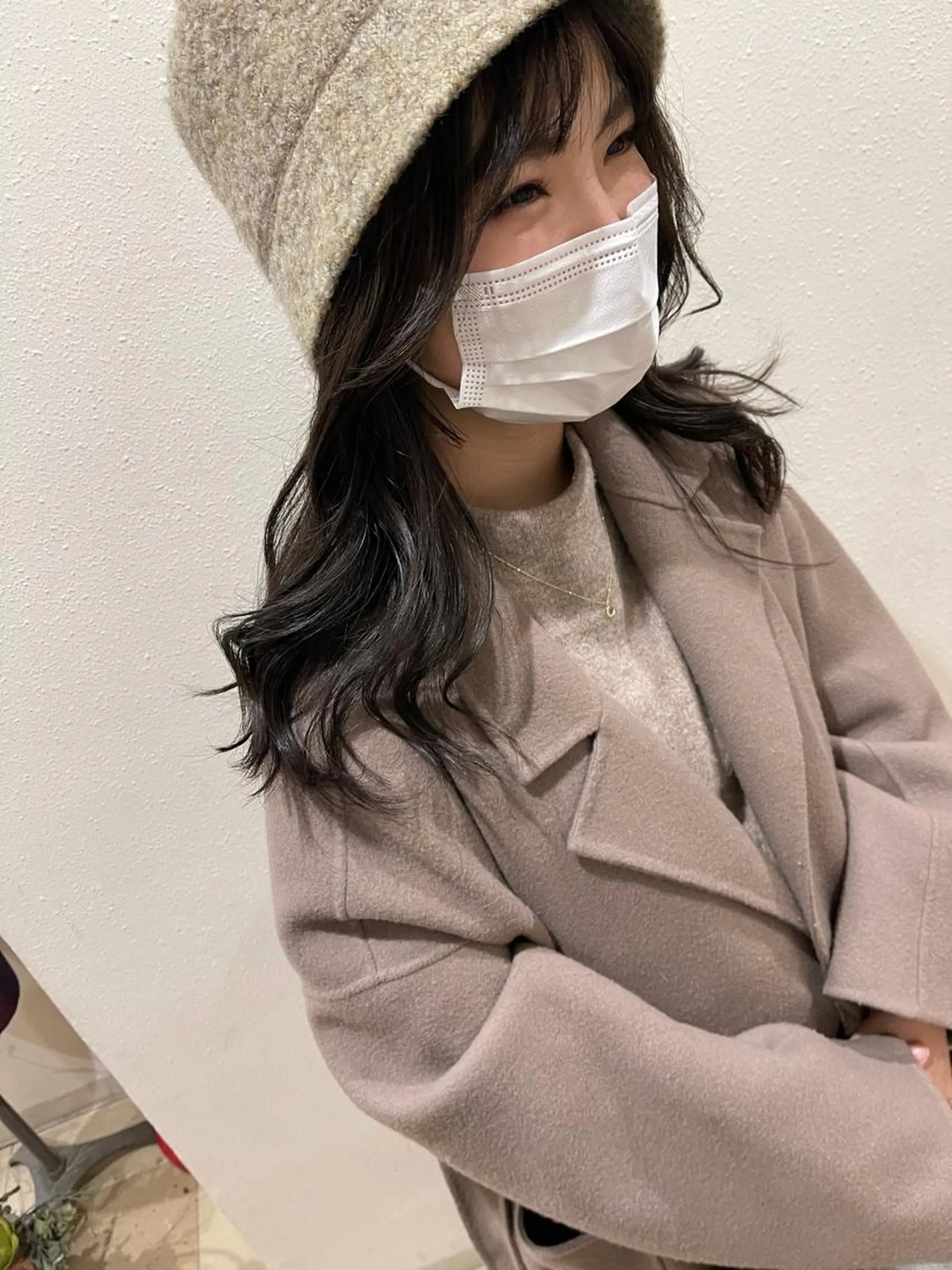 セミロング カット 韓国 / 中国ヘア 🦋Noniのヘアスタイル