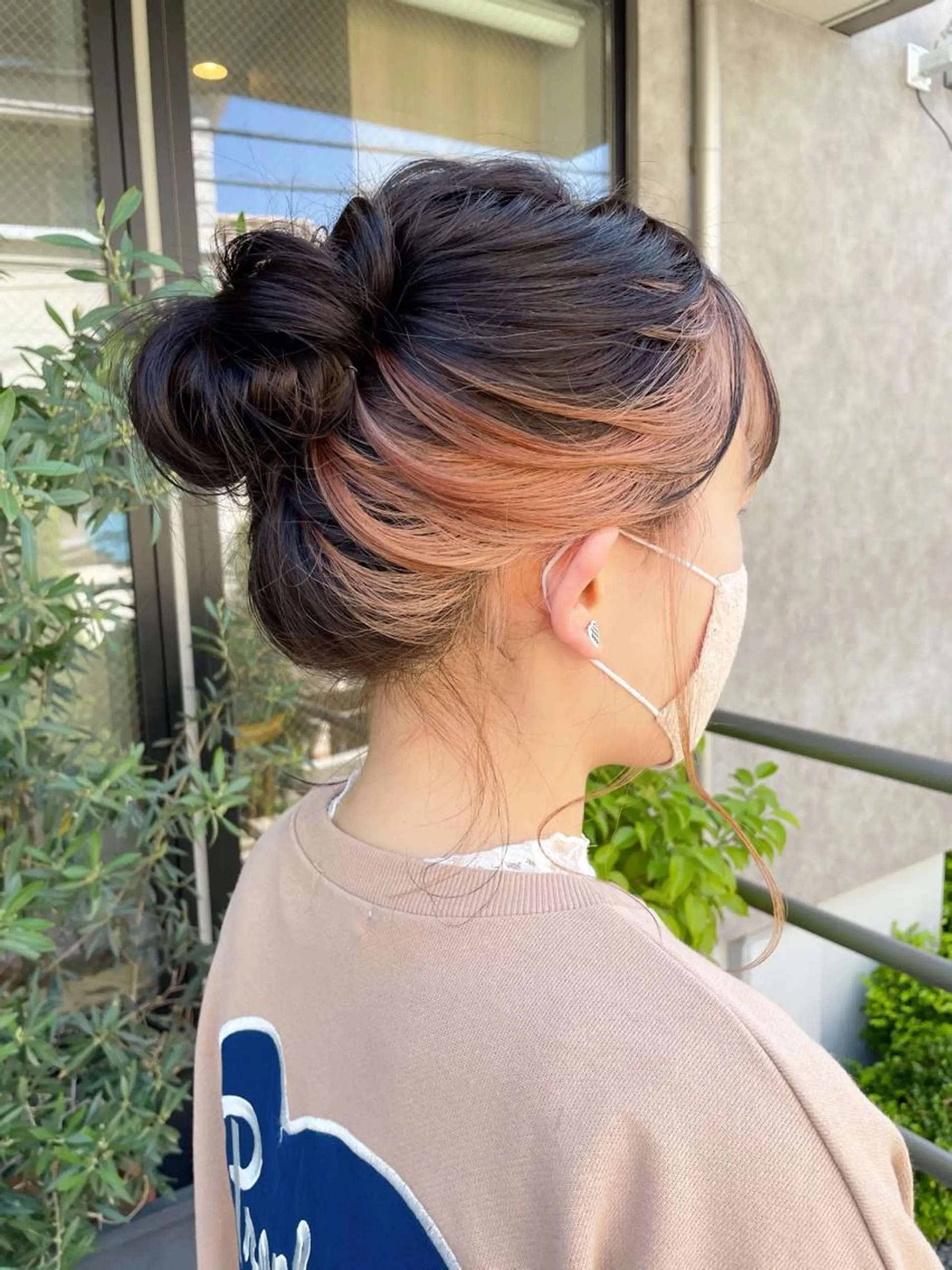 ショート カラー ミストバング  フェイスフレーミング 横浜似合わせ美容師 スタイリスト✂️ゆりのヘアスタイル