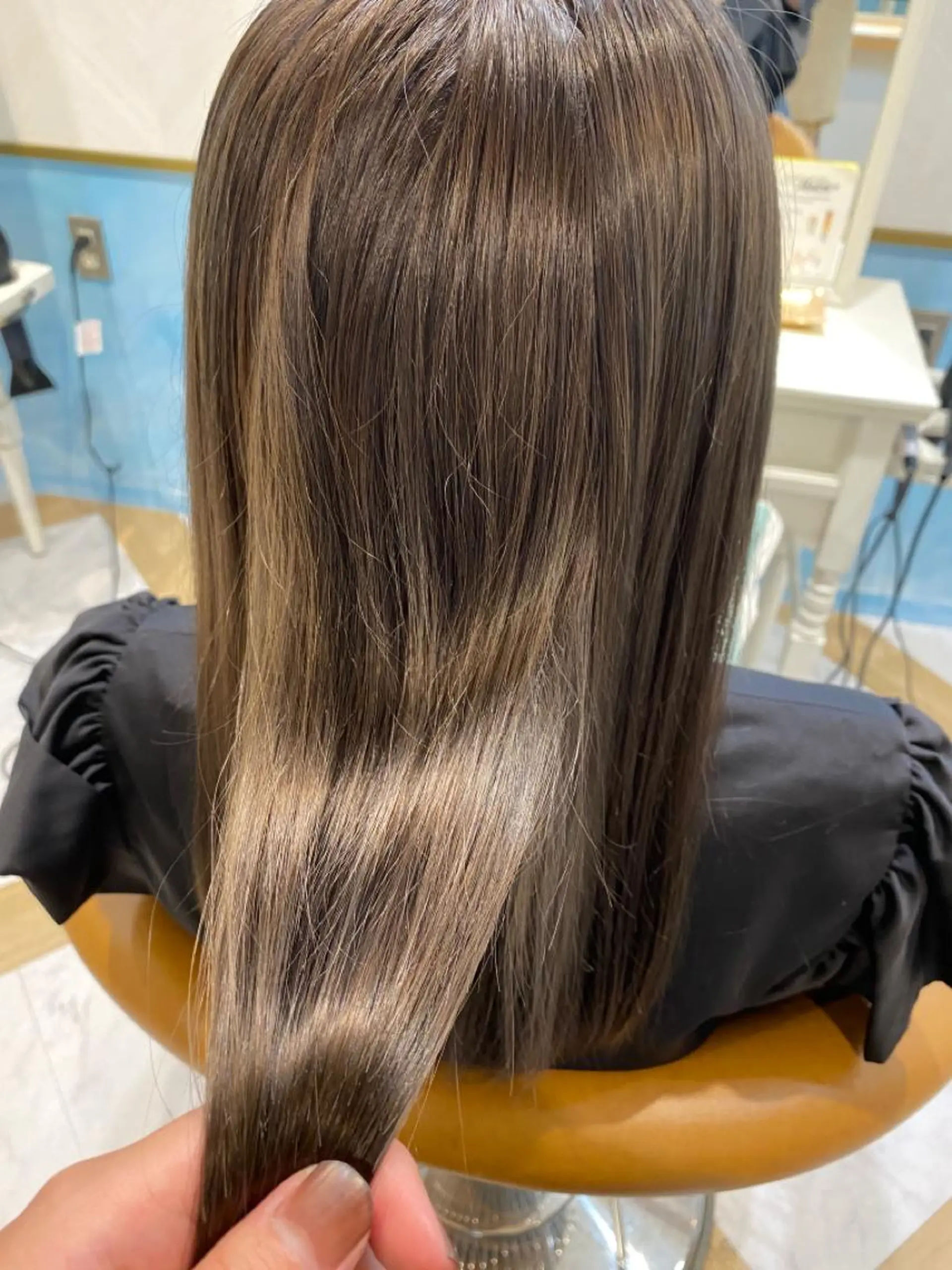 ロング カット トリートメント Lond luce心斎橋【ロンドルーチェ】所属・🌟髪質改善 店長　鈴木佑弥🌟のヘアスタイル