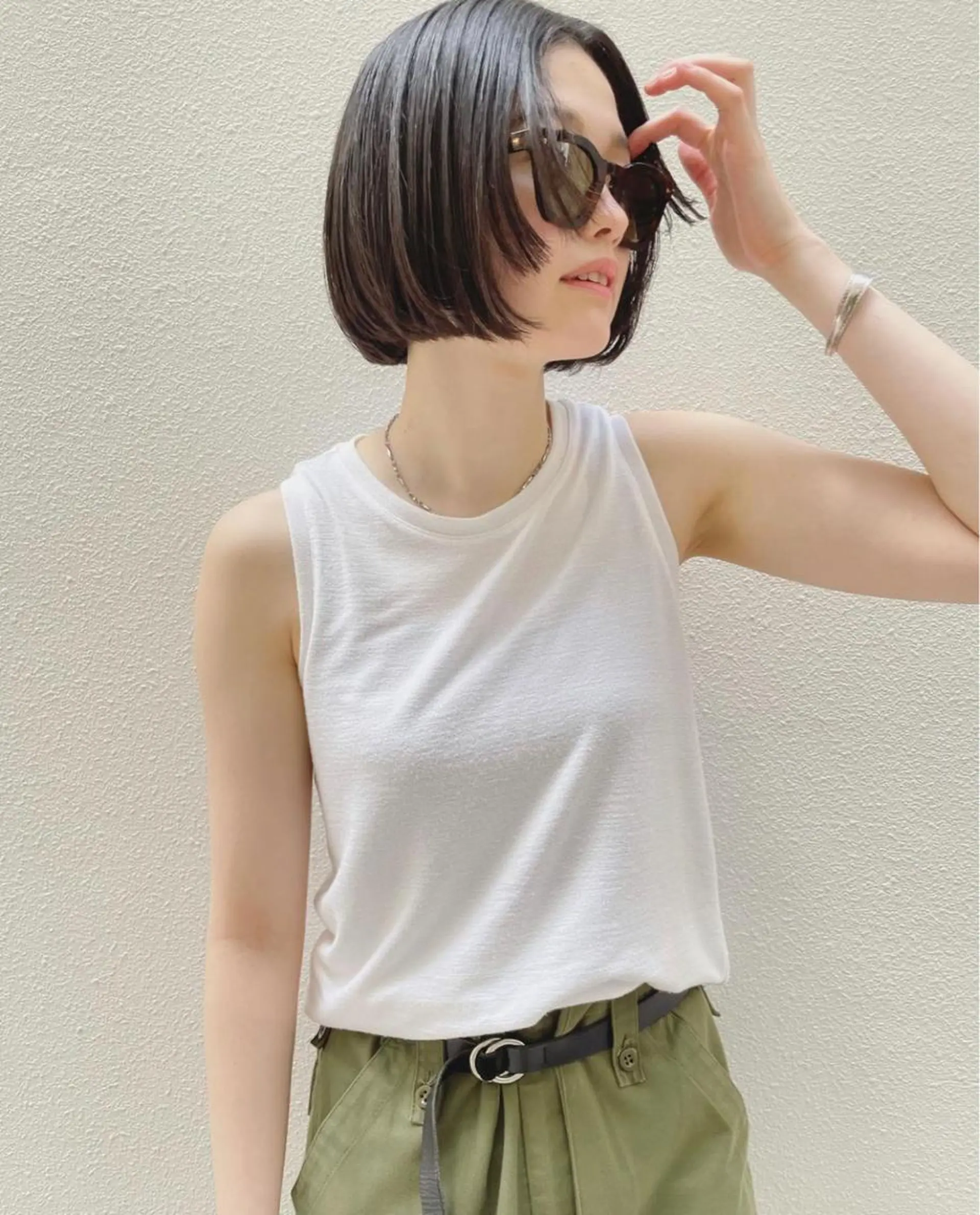 ショート カット ヘアカラー suvvy hairsalonのヘアスタイル