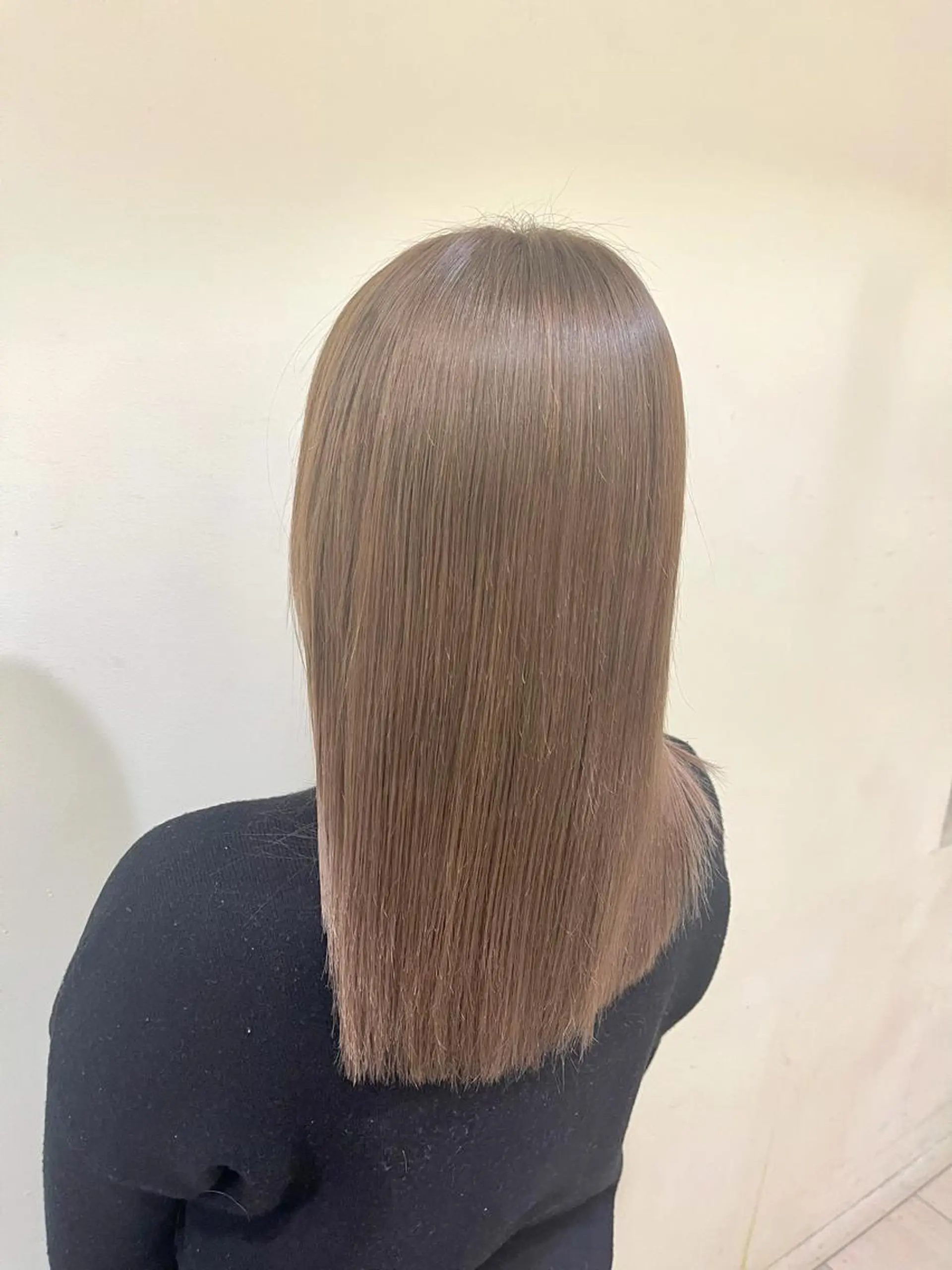 セミロング カット ヘアカラー トリートメント オーブヘアカメリア枚方店所属・AUBE HAIR 首藤優弥のヘアスタイル