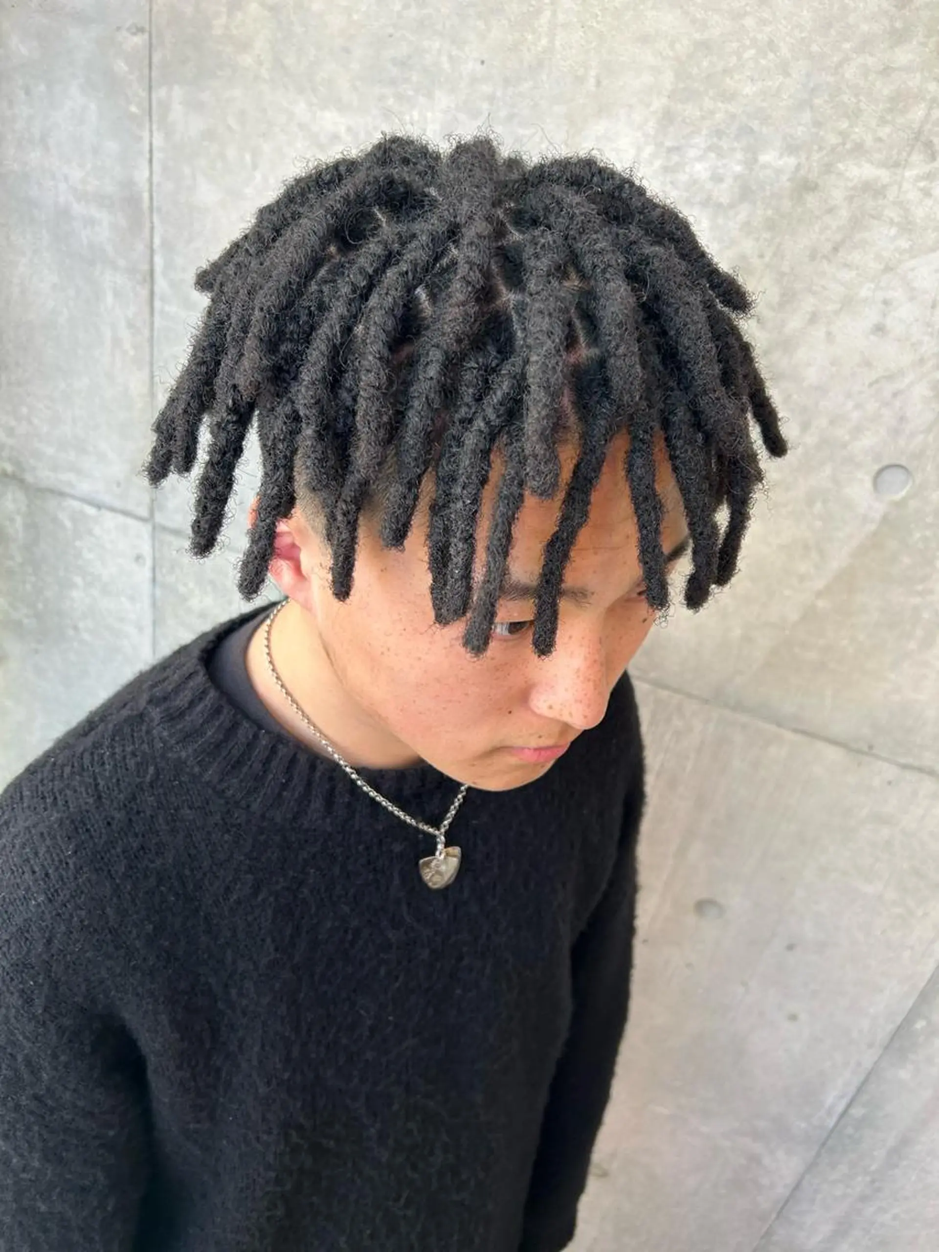 パーマ ヘアアレンジ メンズ エクステ 濱田 春瑠のヘアスタイル