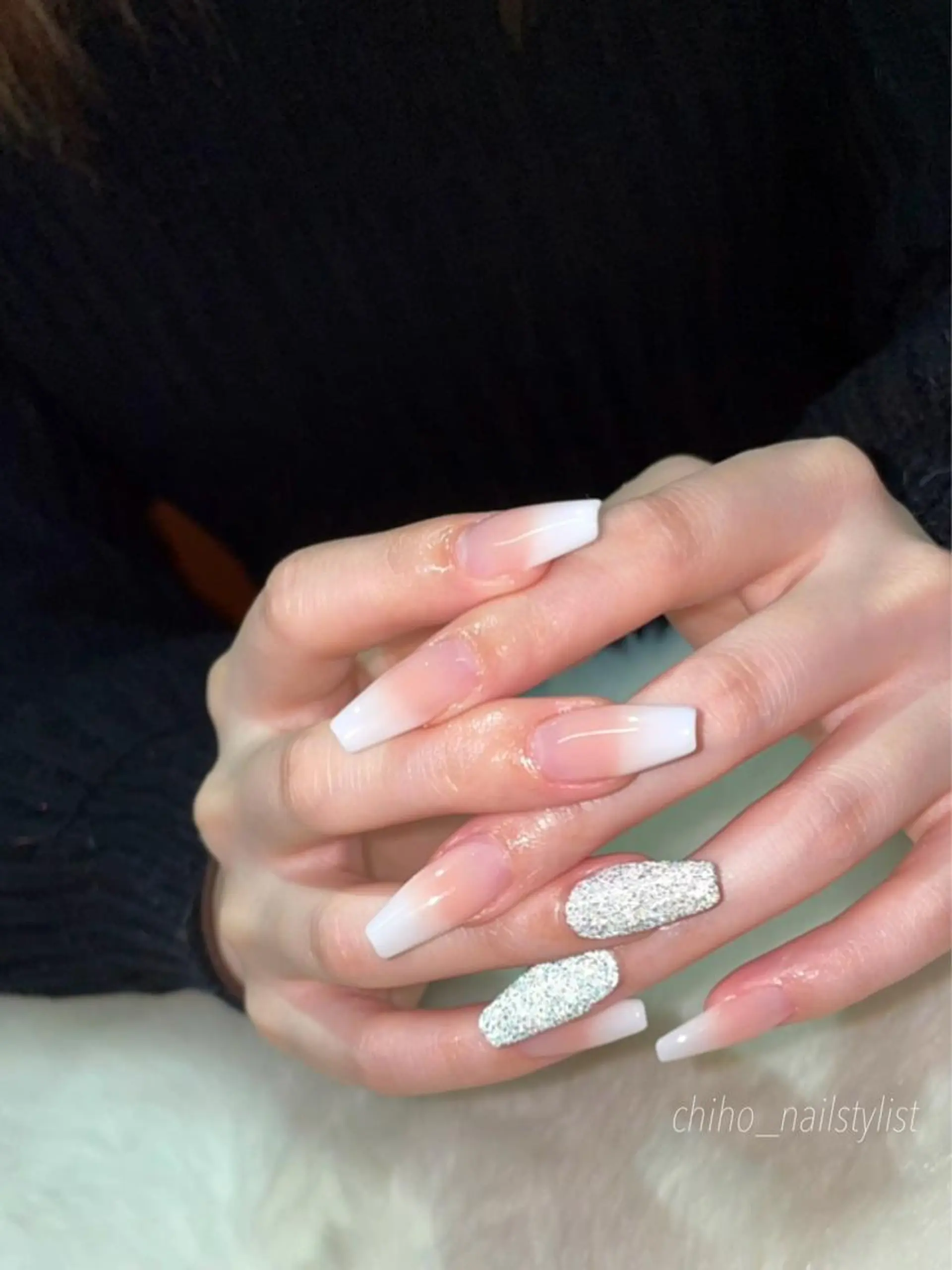 ネイル フラッシュネイル スカルプ/美爪ネイル CHIHOのネイルデザイン