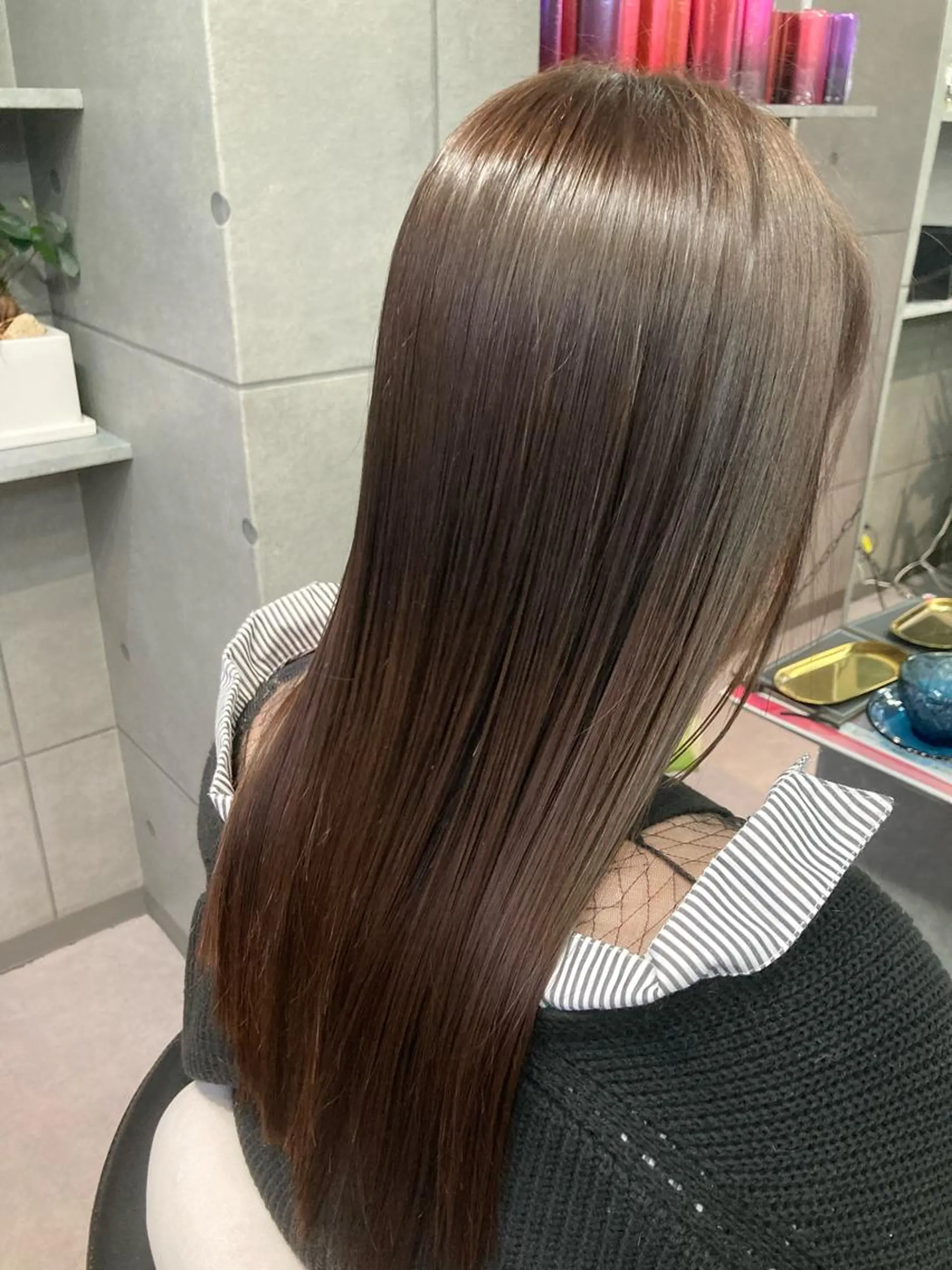 ロング 髪質改善☺︎縮毛矯正 ふじい まりんのヘアスタイル