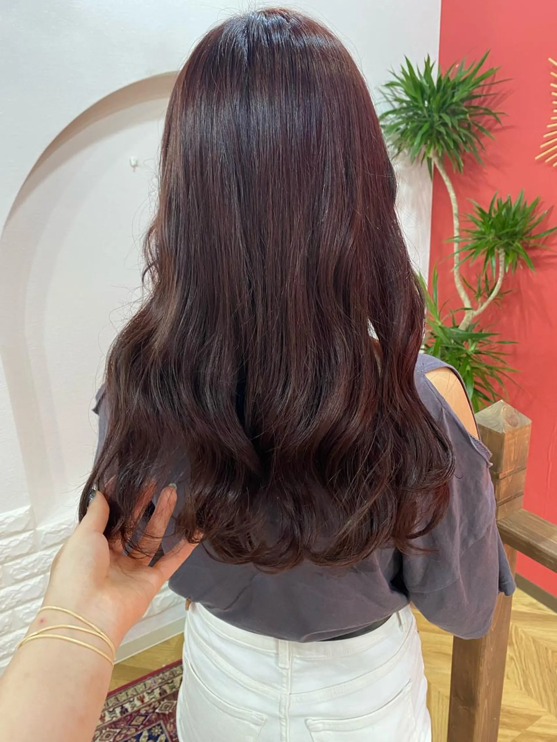 ロング 大久保 愛のヘアスタイル