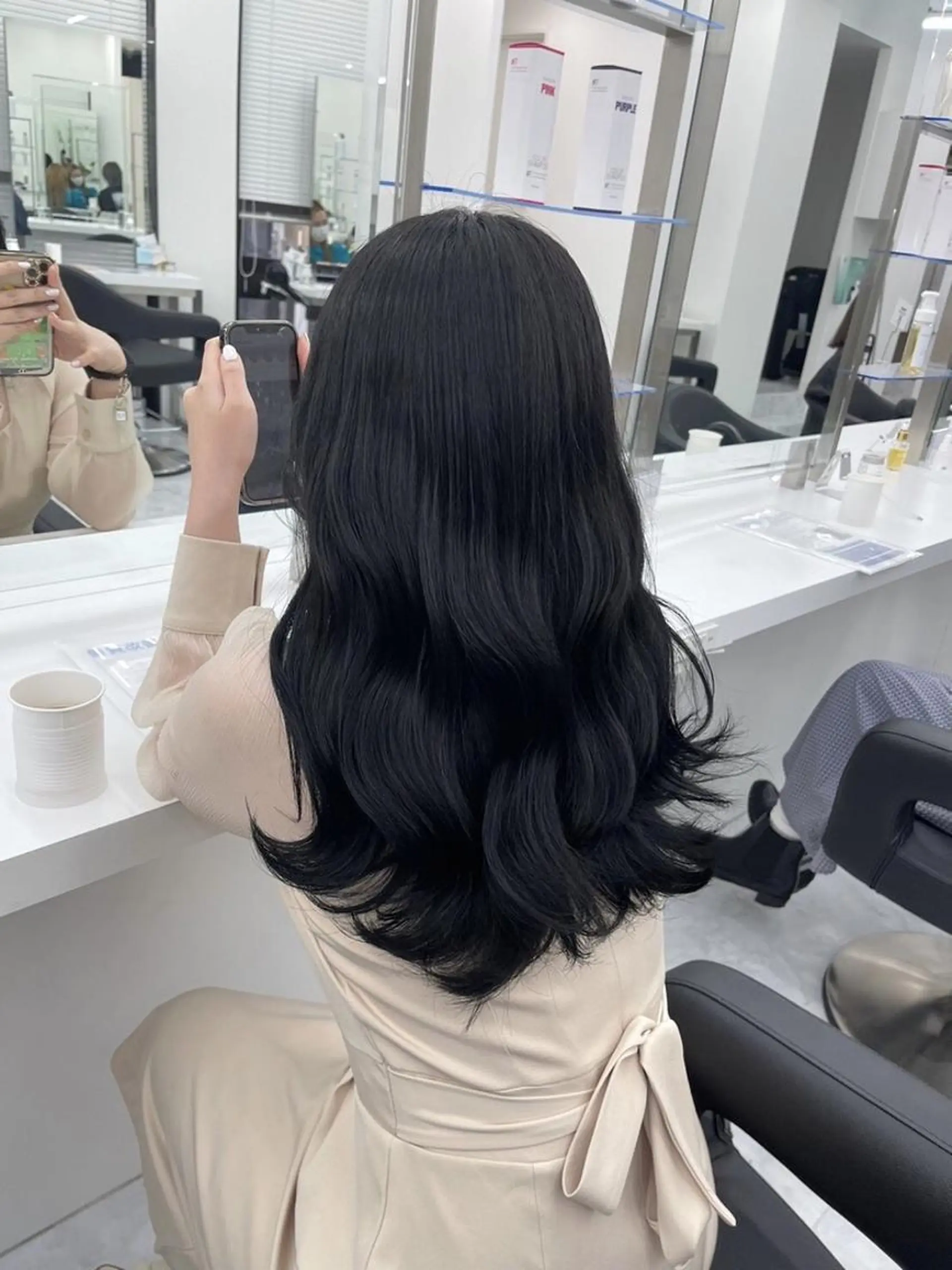 カラー 透明感くすみカラー 🩶カナタ🩶のヘアスタイル