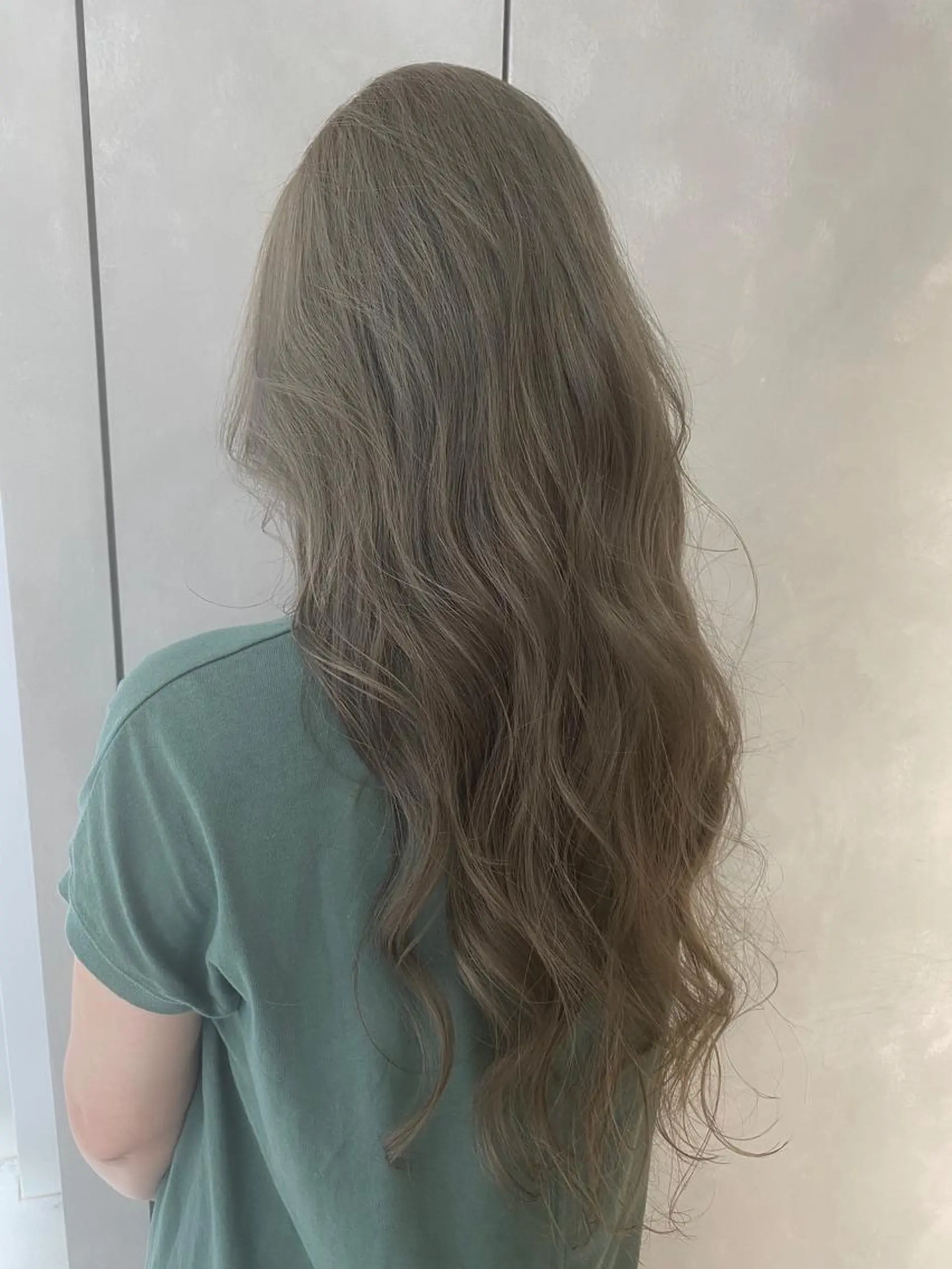 ロング カラー M IIのヘアスタイル