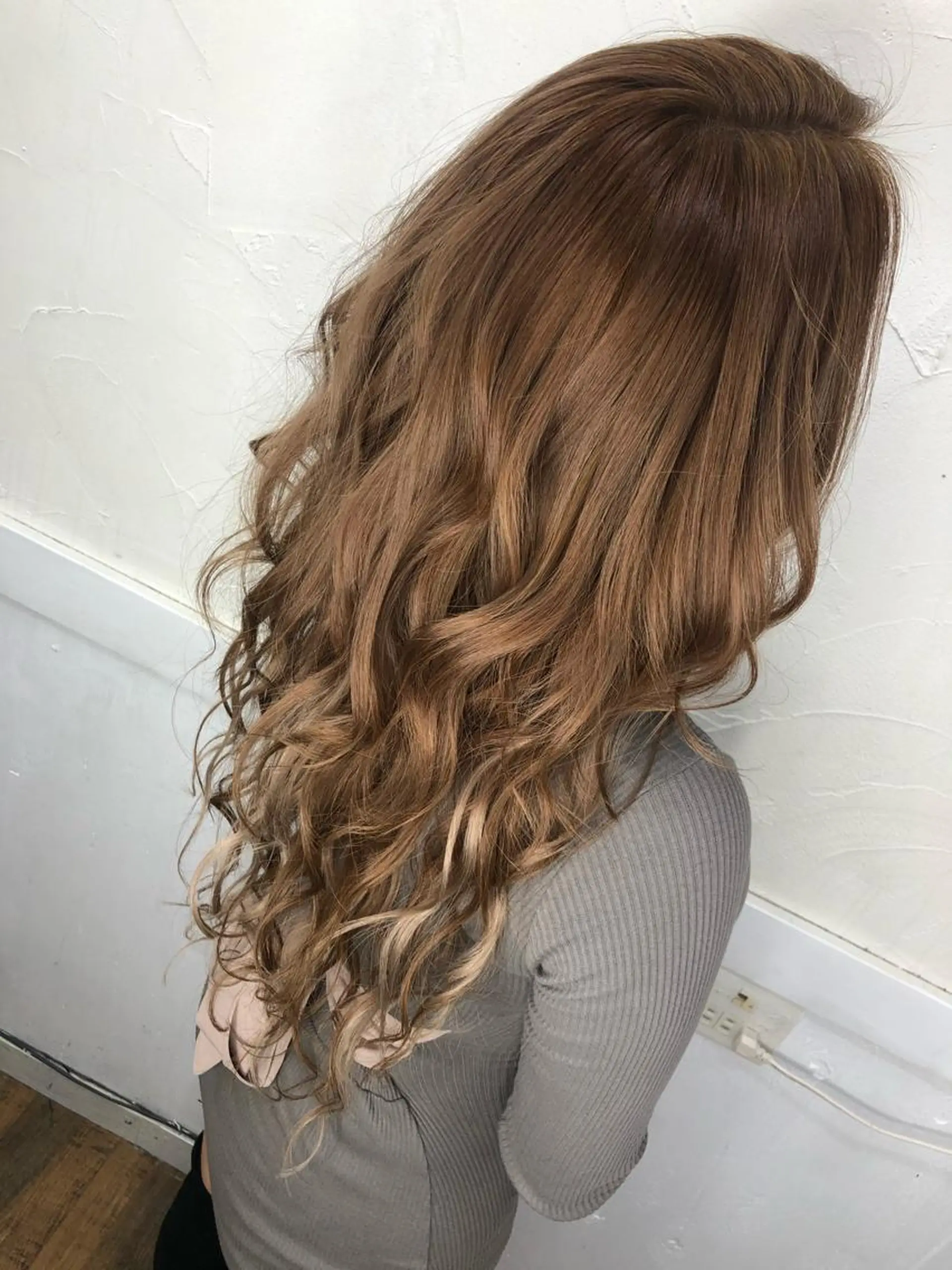 ロング カラー ヘアアレンジ エクステ ロング エクステ 外国人風/ブリーチ 小泉じょうのヘアスタイル