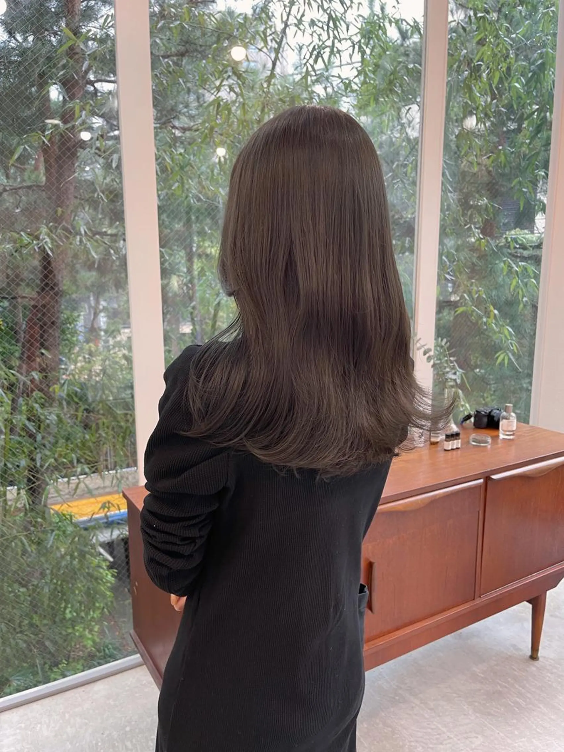 セミロング カラー 透明感カラー 髪質改善 トリートメント TONE所属・MURANAKA RYOのヘアスタイル