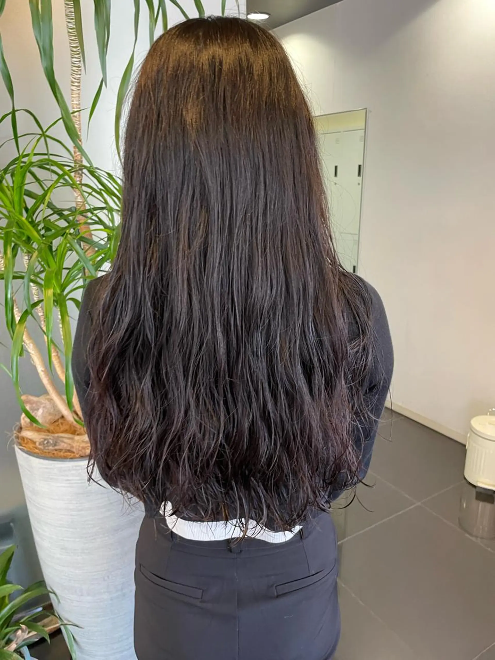 ロング パーマ パーマ/ボブ/ ヘルシーカラー/風花のヘアスタイル