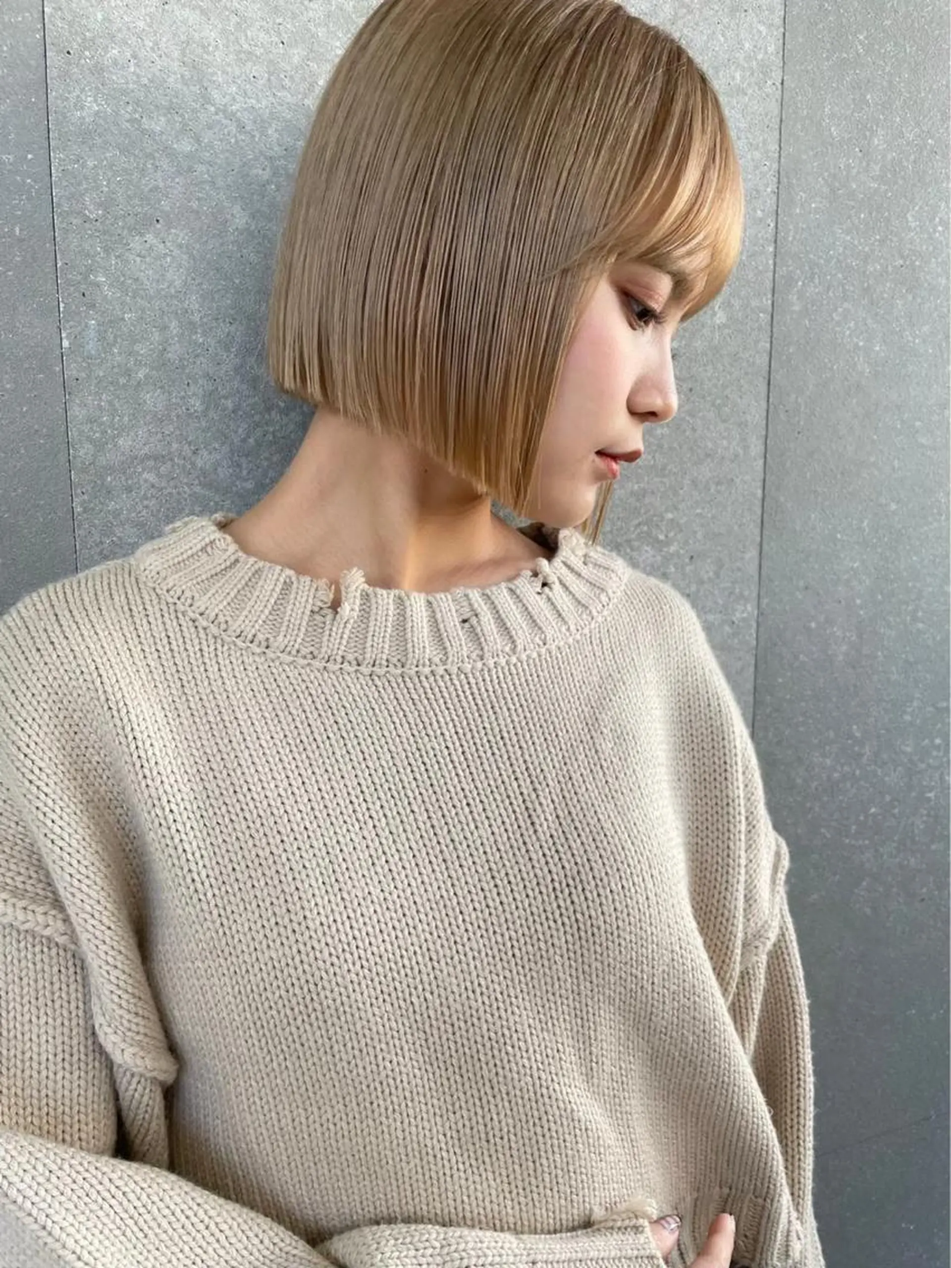 ショート ヘアカラー トリートメント ✨髪質改善特化✨副 店長椎葉信乃介のヘアスタイル