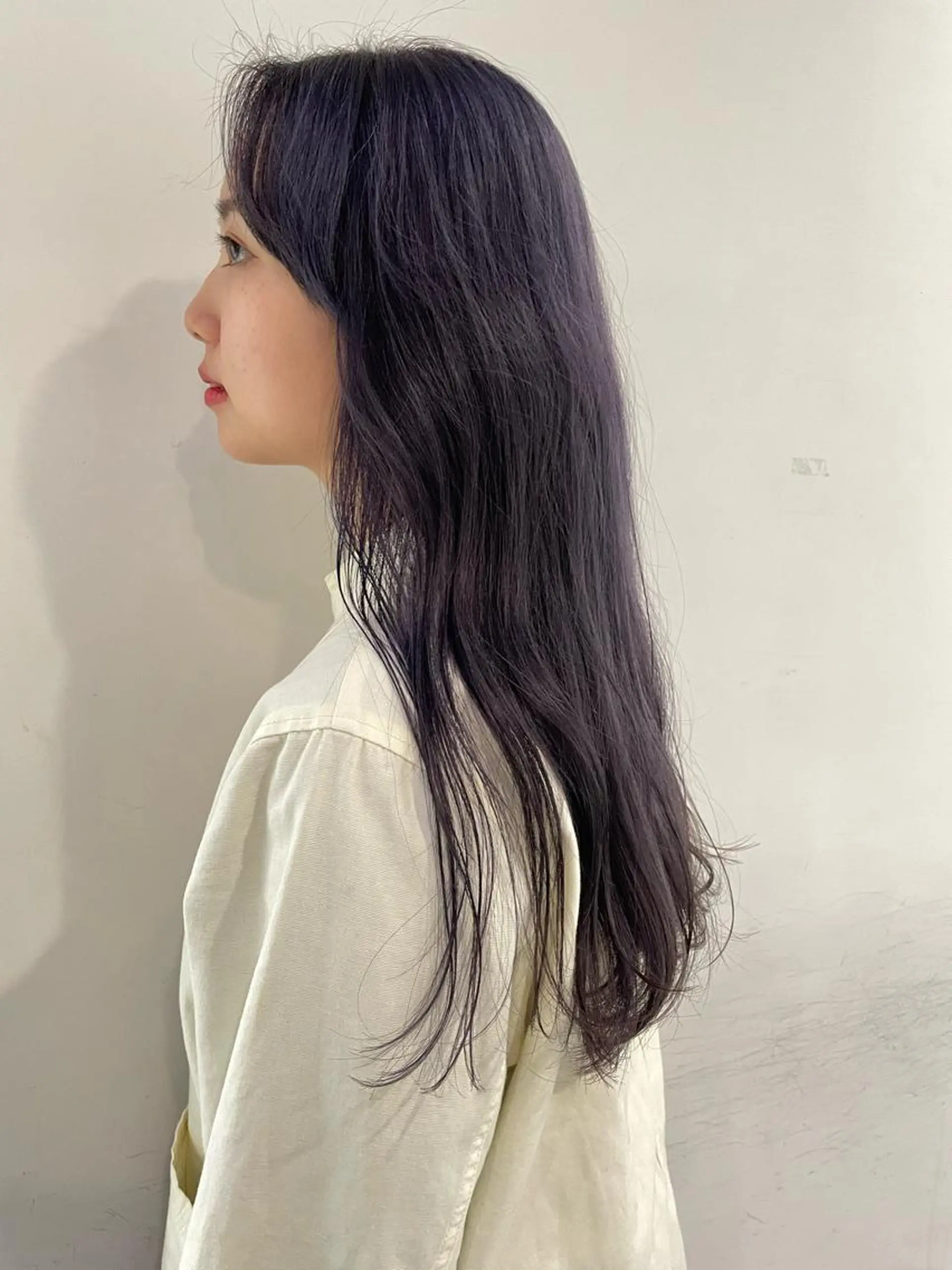 ロング カラー silo所属・silo MOKA 顔周りカット🦦のヘアスタイル