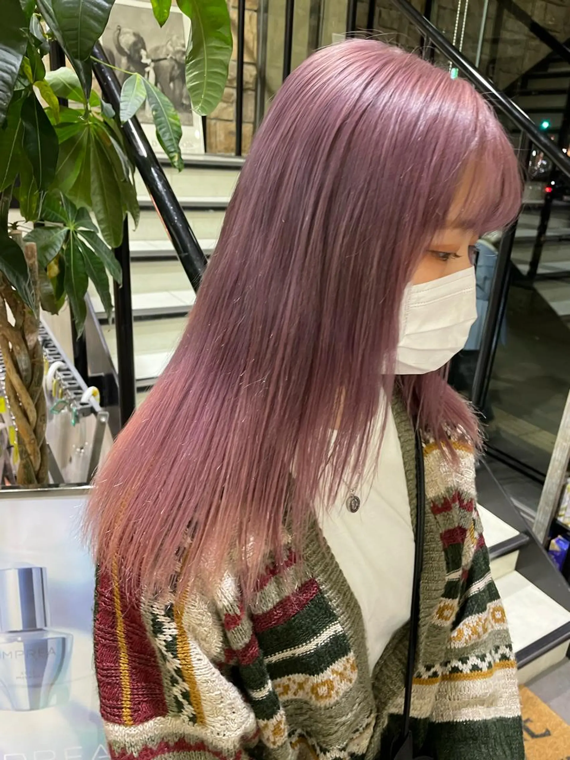 ロング 髪質改善/艶カラー 🪽萩原実那子のヘアスタイル