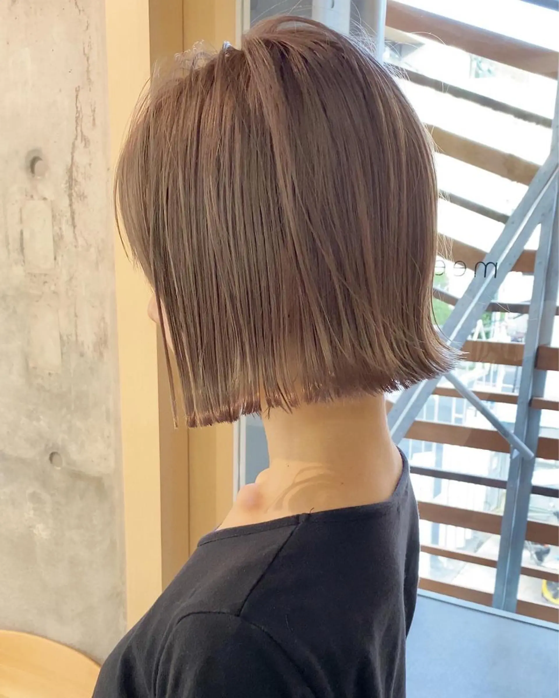 ミディアム カラー mee.urawa所属・似合わせショート×透 明感/やじまたかしのヘアスタイル