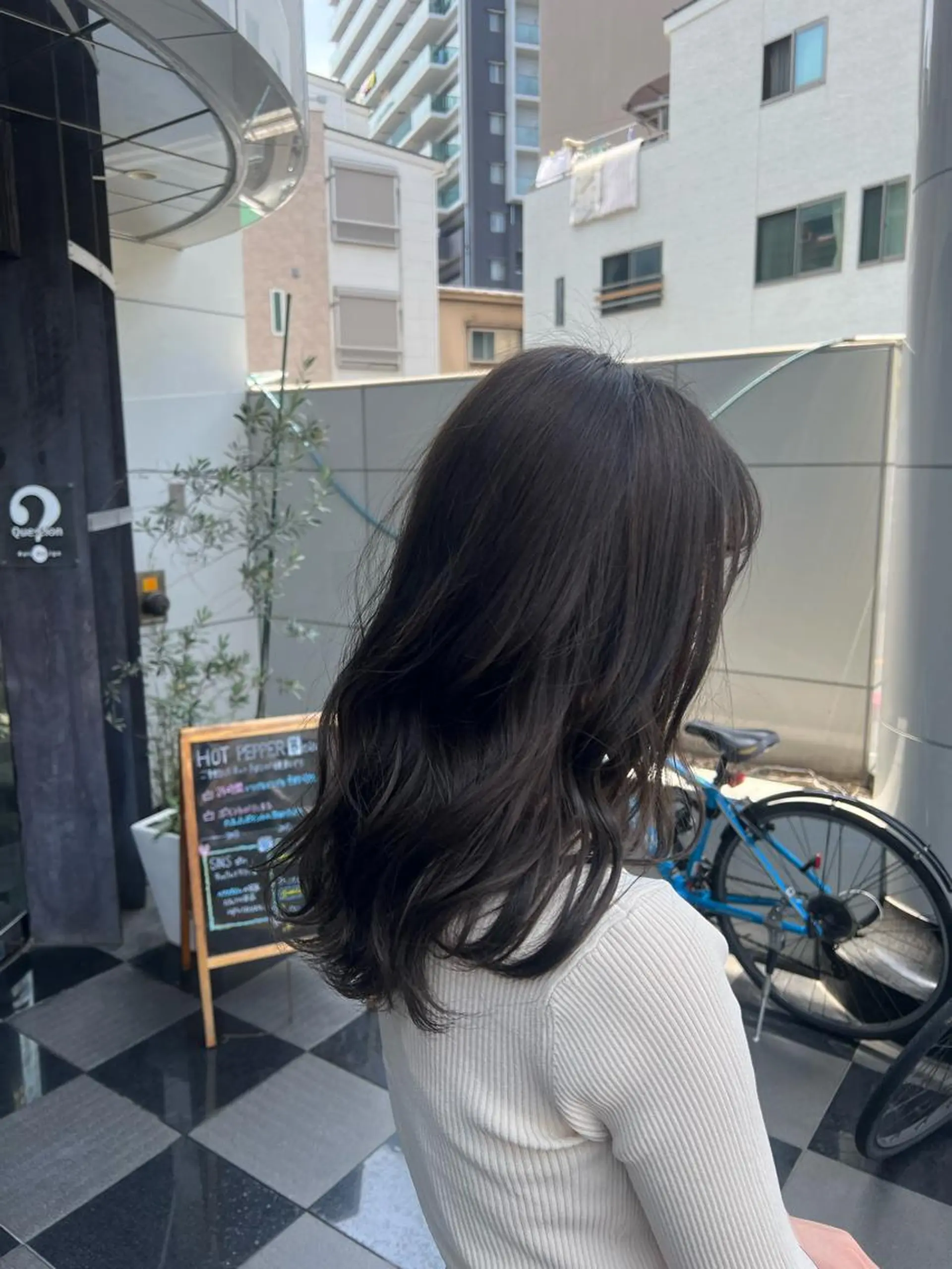 セミロング 美容室soi所属・石田 凱土のヘアスタイル