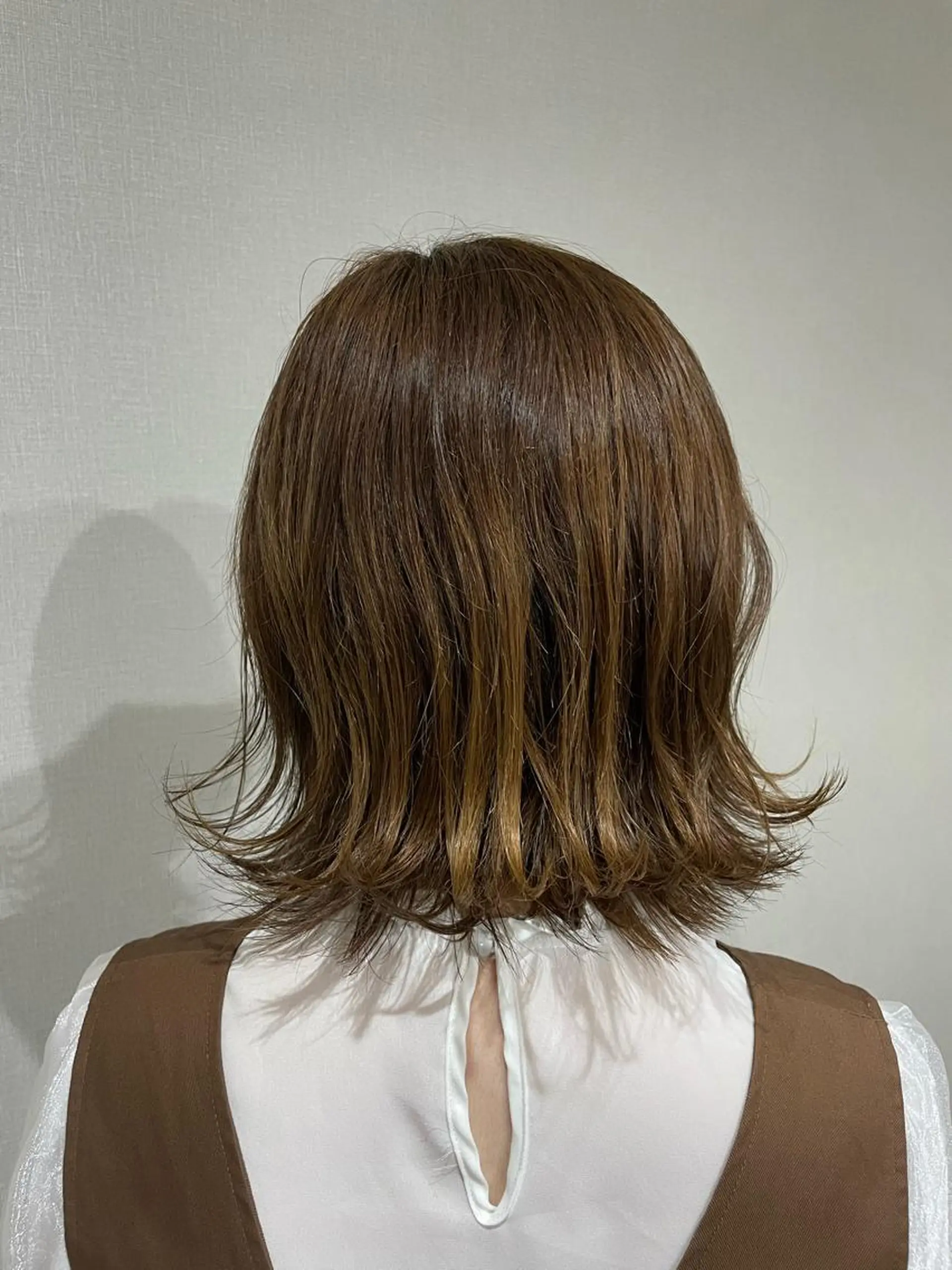 ミディアム カット ヘアカラー hair salon rita 野々市所属・中野 幹也のヘアスタイル