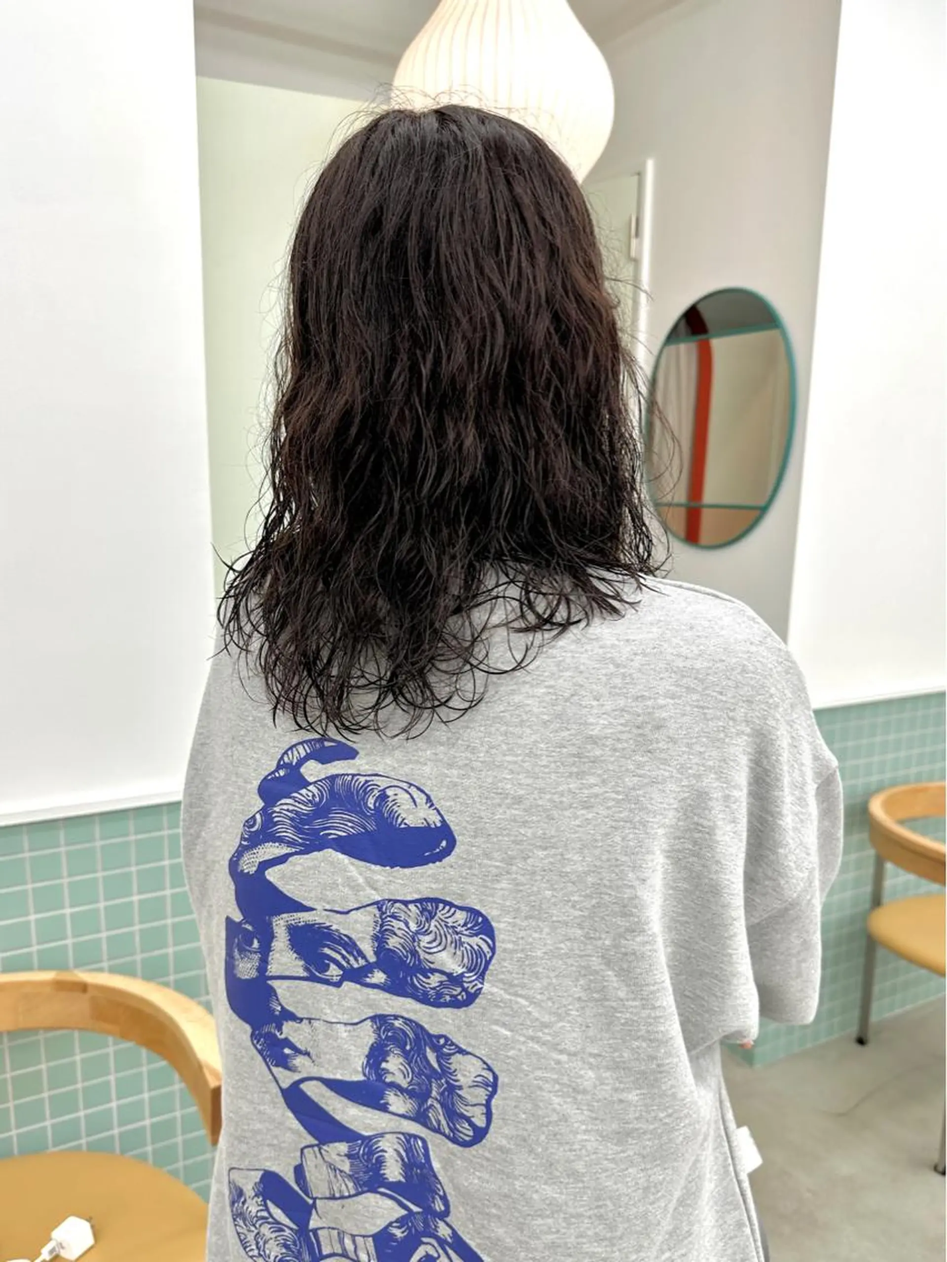 セミロング パーマ セミロングパーマ カット パーマ トリートメント ボブ/レイヤー/ケア パーマ/リュウタのヘアスタイル