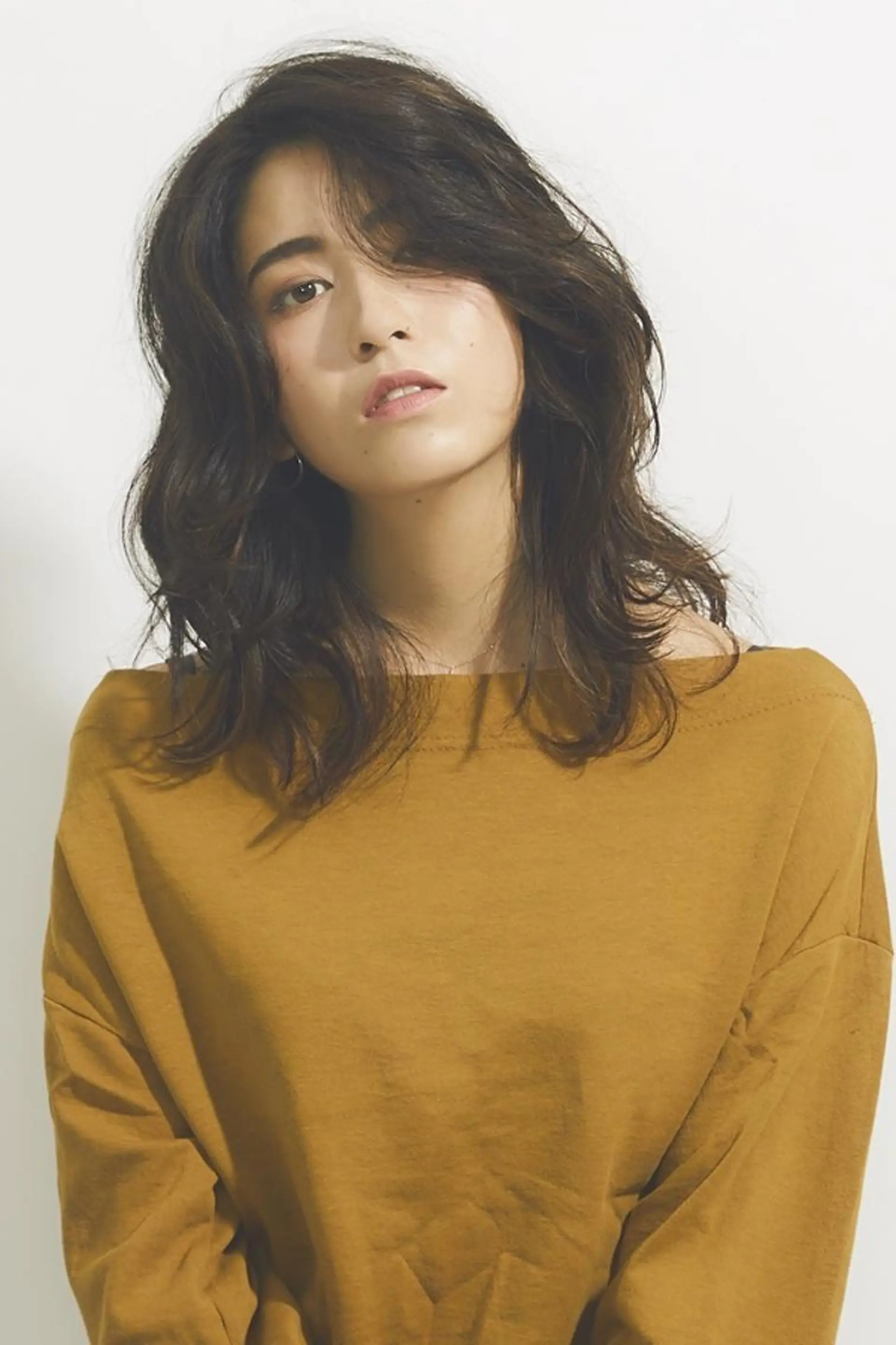 セミロング パーマ 橋口 晃典のヘアスタイル