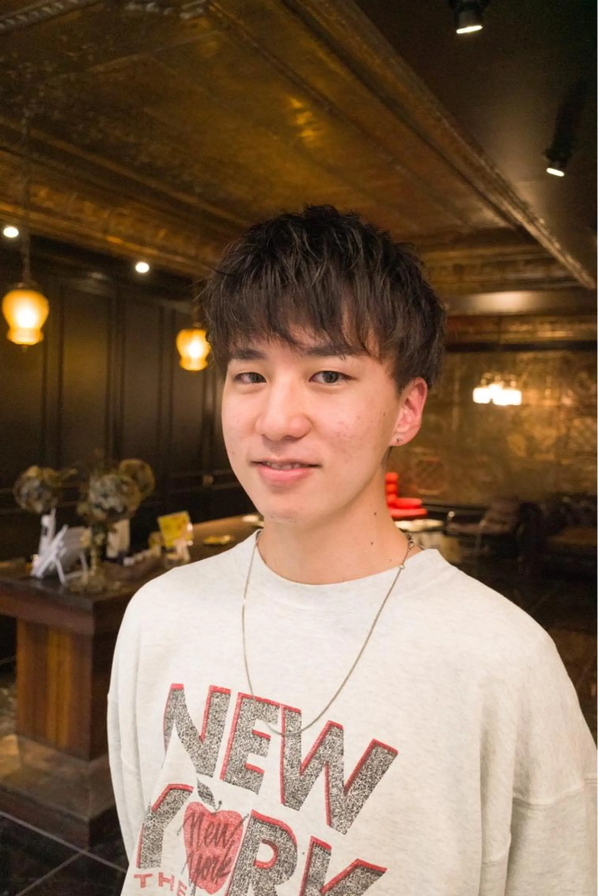 ショート メンズ メンズパーマ特化 Gakutoのヘアスタイル