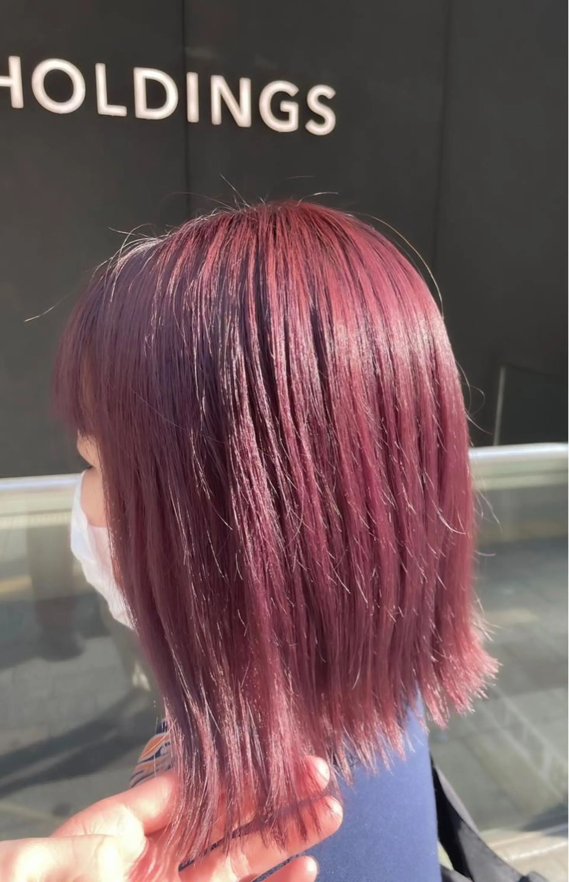 ショート カラー 🫧縮毛矯正/ウルフ /レイヤー/白倉のヘアスタイル