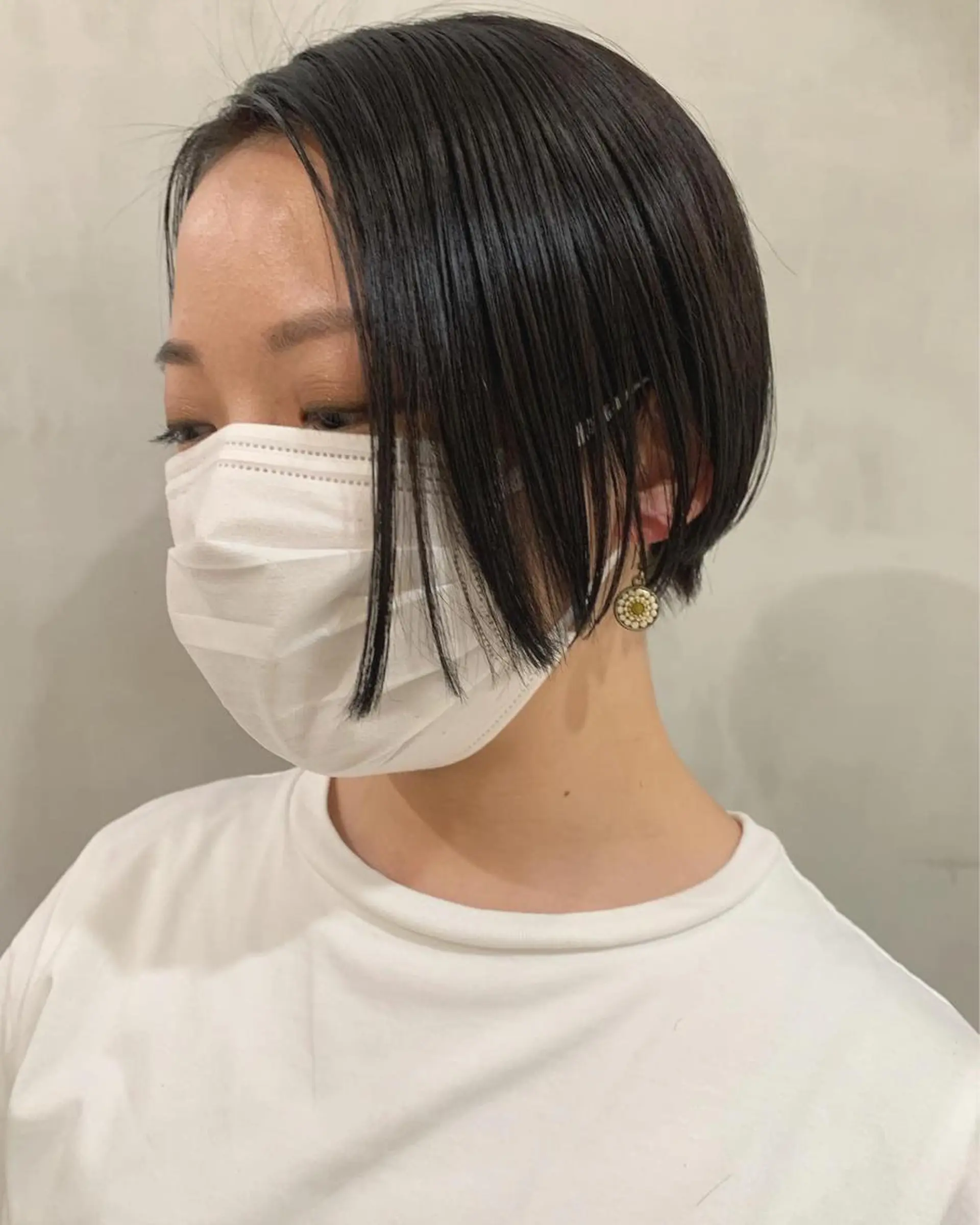 ショート カラー カット ヘアカラー トリートメント 優 作のヘアスタイル