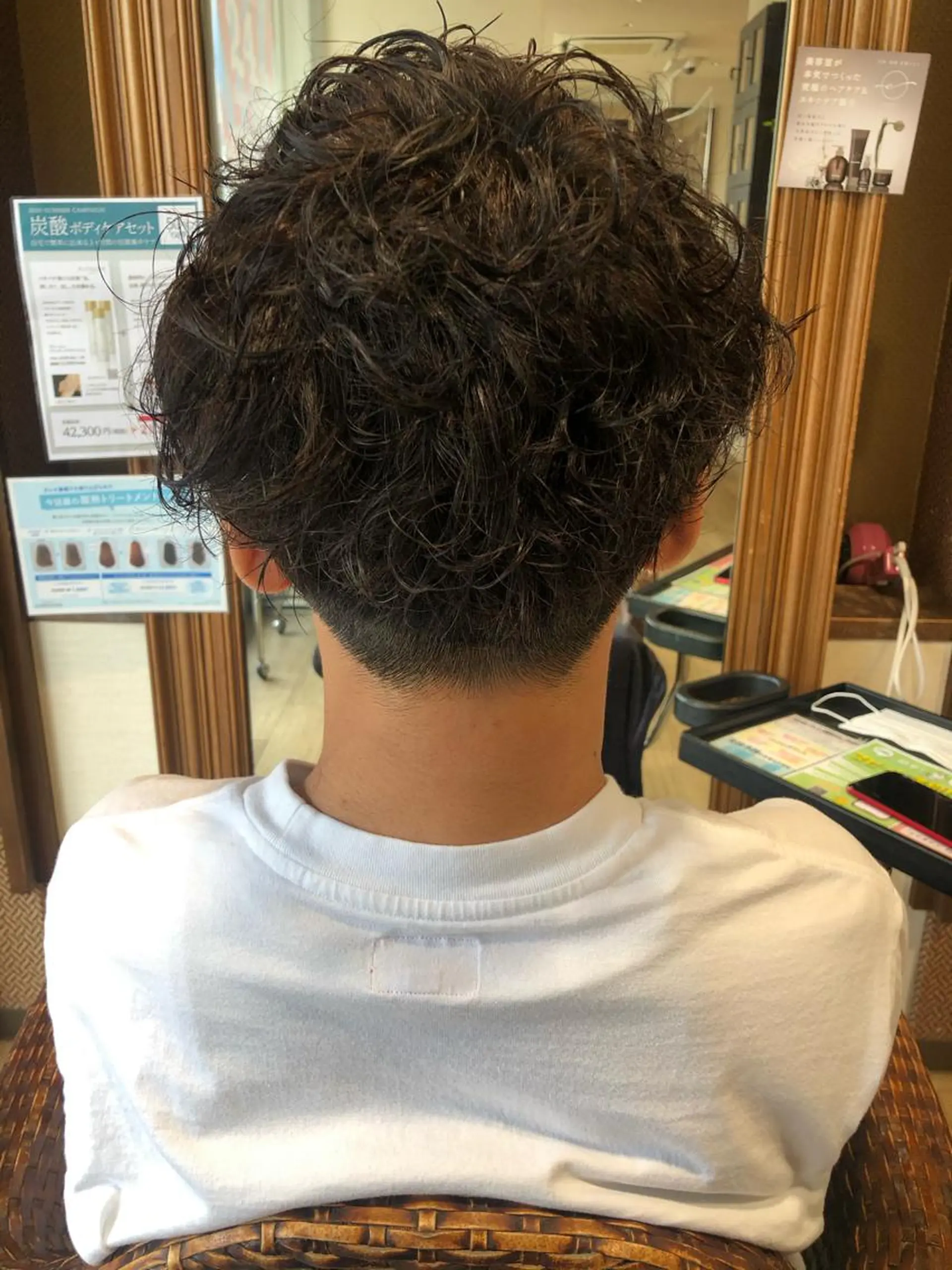 ショート パーマ メンズ メンズパーマ/ スパイキー/神田正紀のヘアスタイル