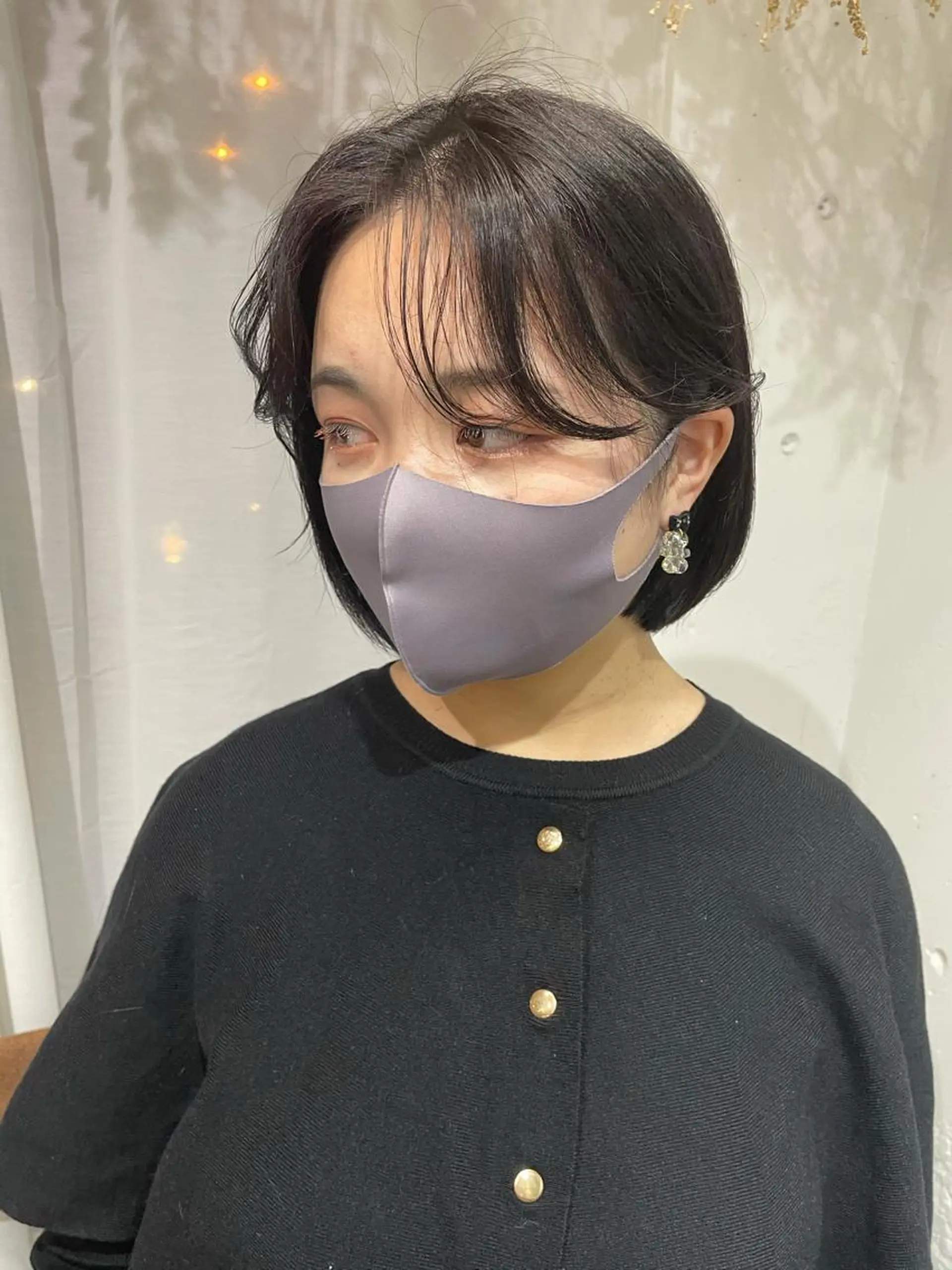ショート ボブ 仙田 遥のヘアスタイル