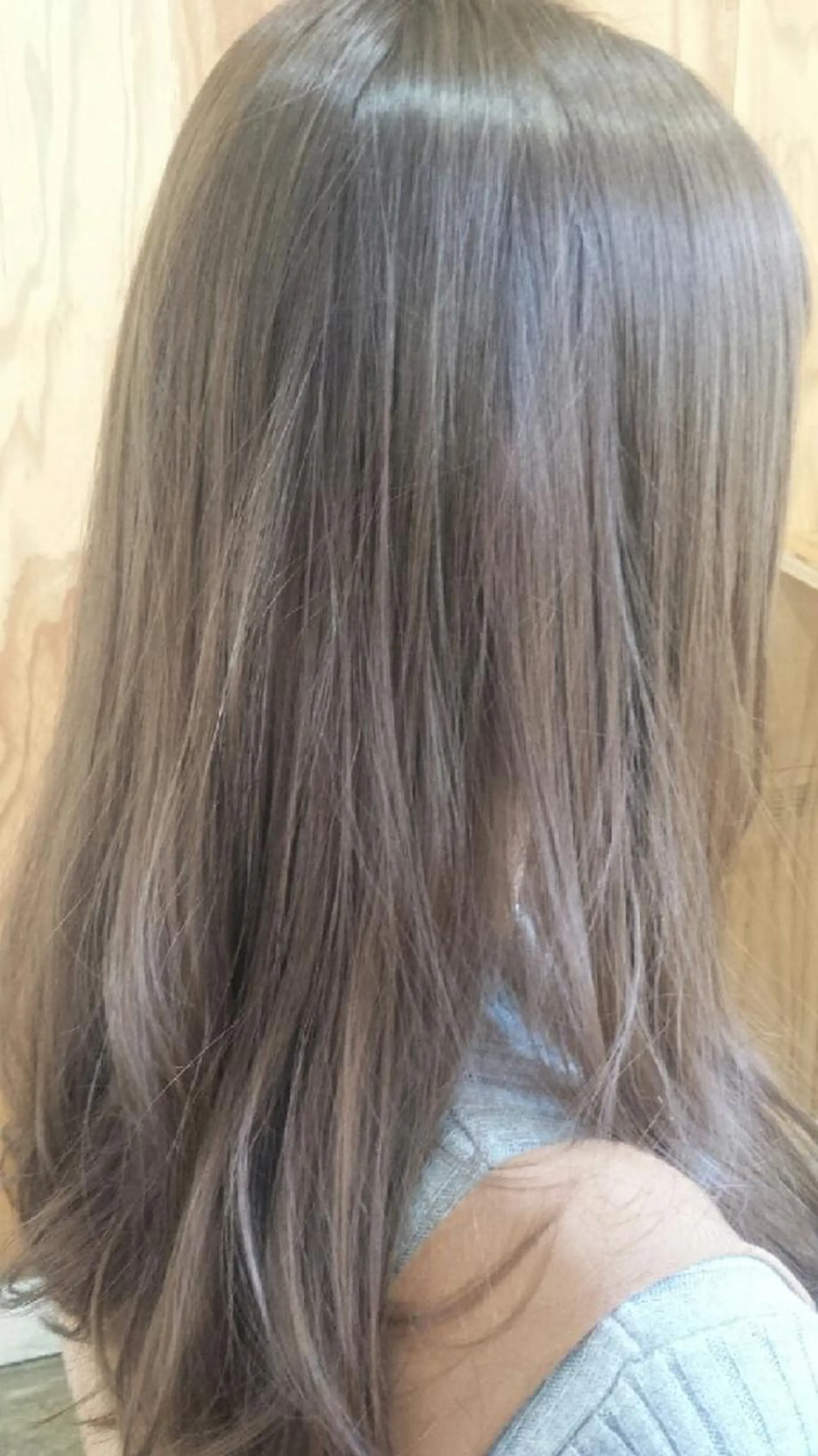 ロング カラー アッシュ ラベンダーカラー ラベンダーアッシュ 🔳髪質改善🔳 岡本陽のヘアスタイル