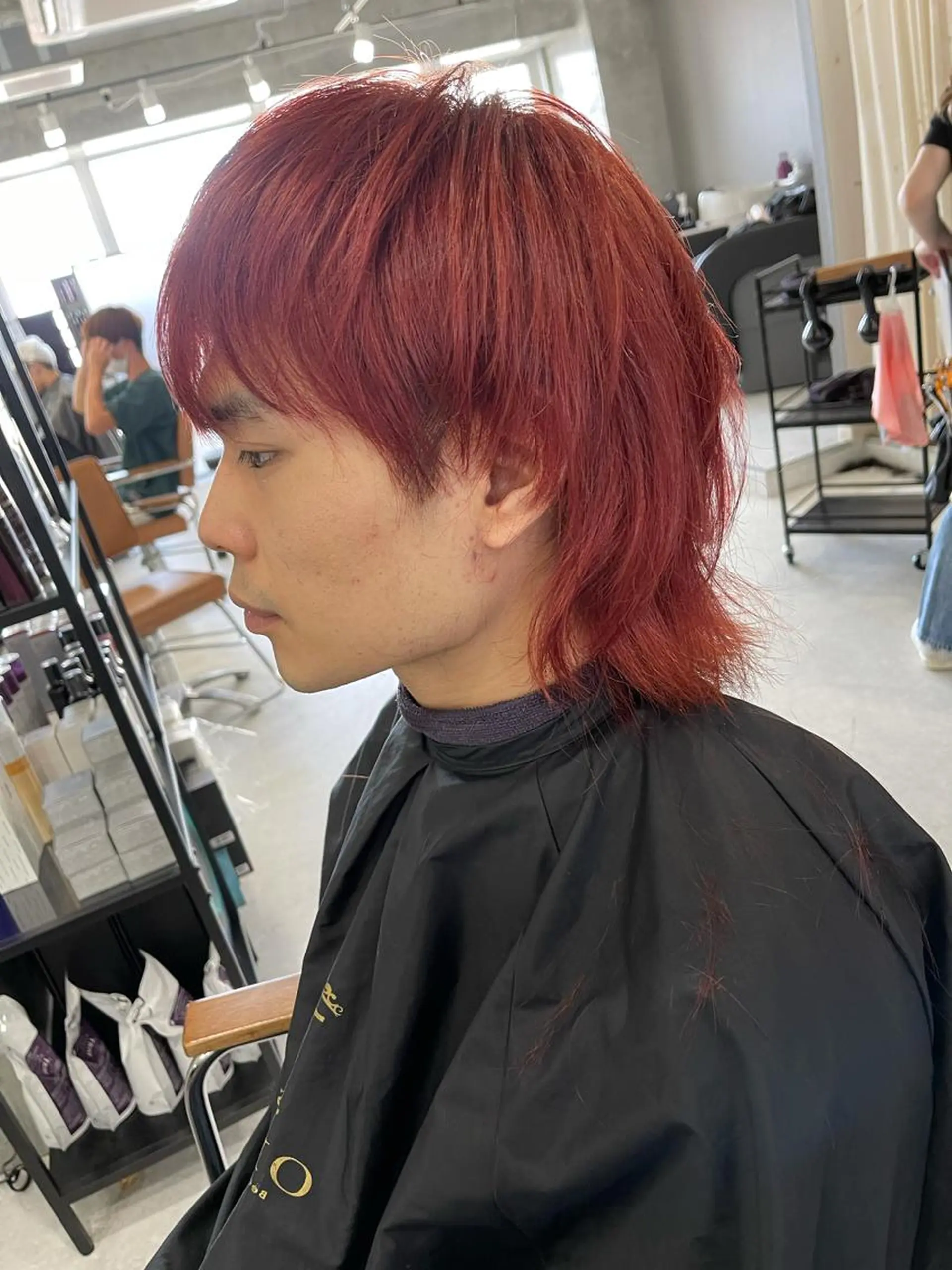 メンズ ヘアカラー トリートメント ヘアセット メンズ特化/ アキラのヘアスタイル