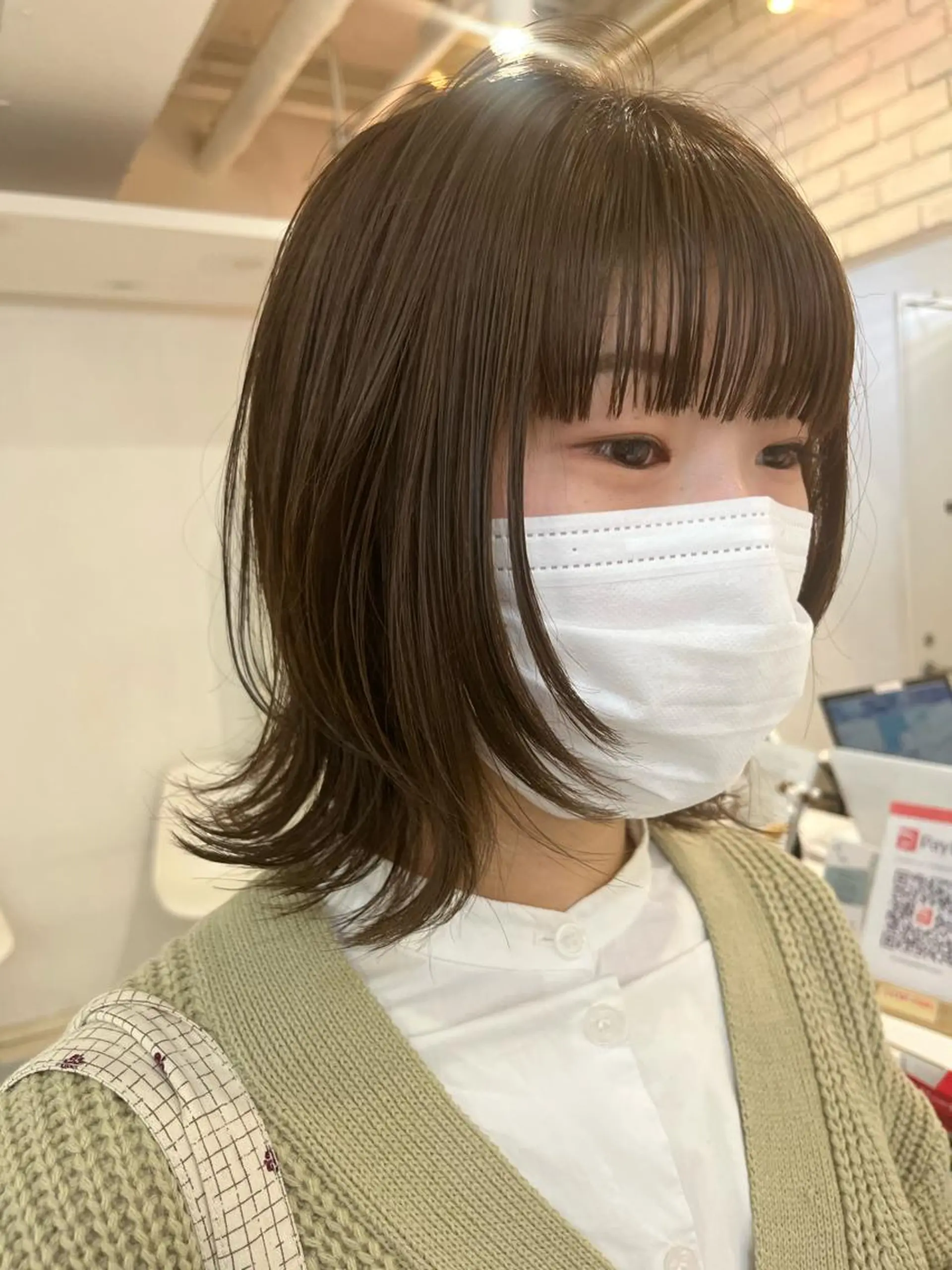 ミディアム カラー トリートメント ウルフカット カット ヘアカラー トリートメント SOYON 🤍CHIZU🤍.のヘアスタイル