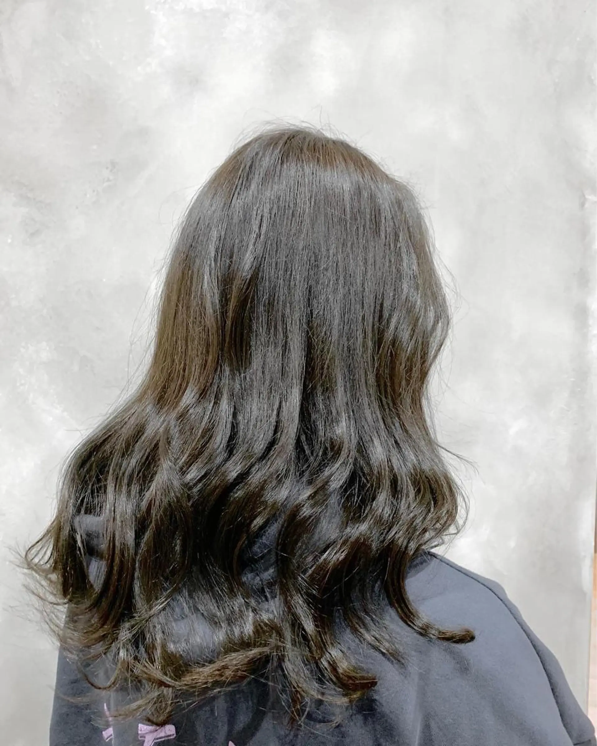 セミロング ヘアカラー トリートメント YOMU橿原店 上村  颯のヘアスタイル