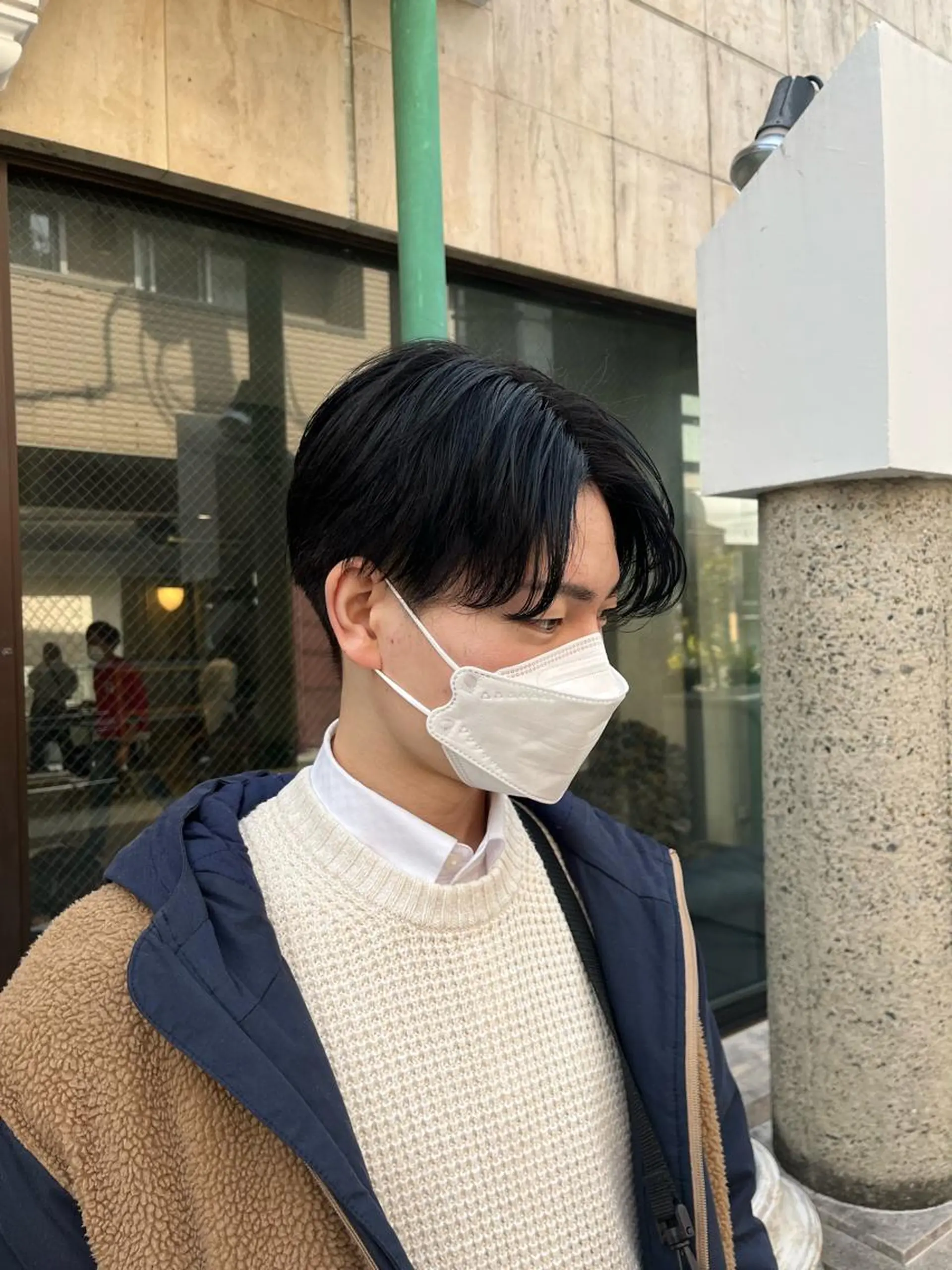 カラー メンズ センターパート 透明感カラー カット ヘアカラー トリートメント DX所属・✨メンズスタイル✨ Daiのヘアスタイル