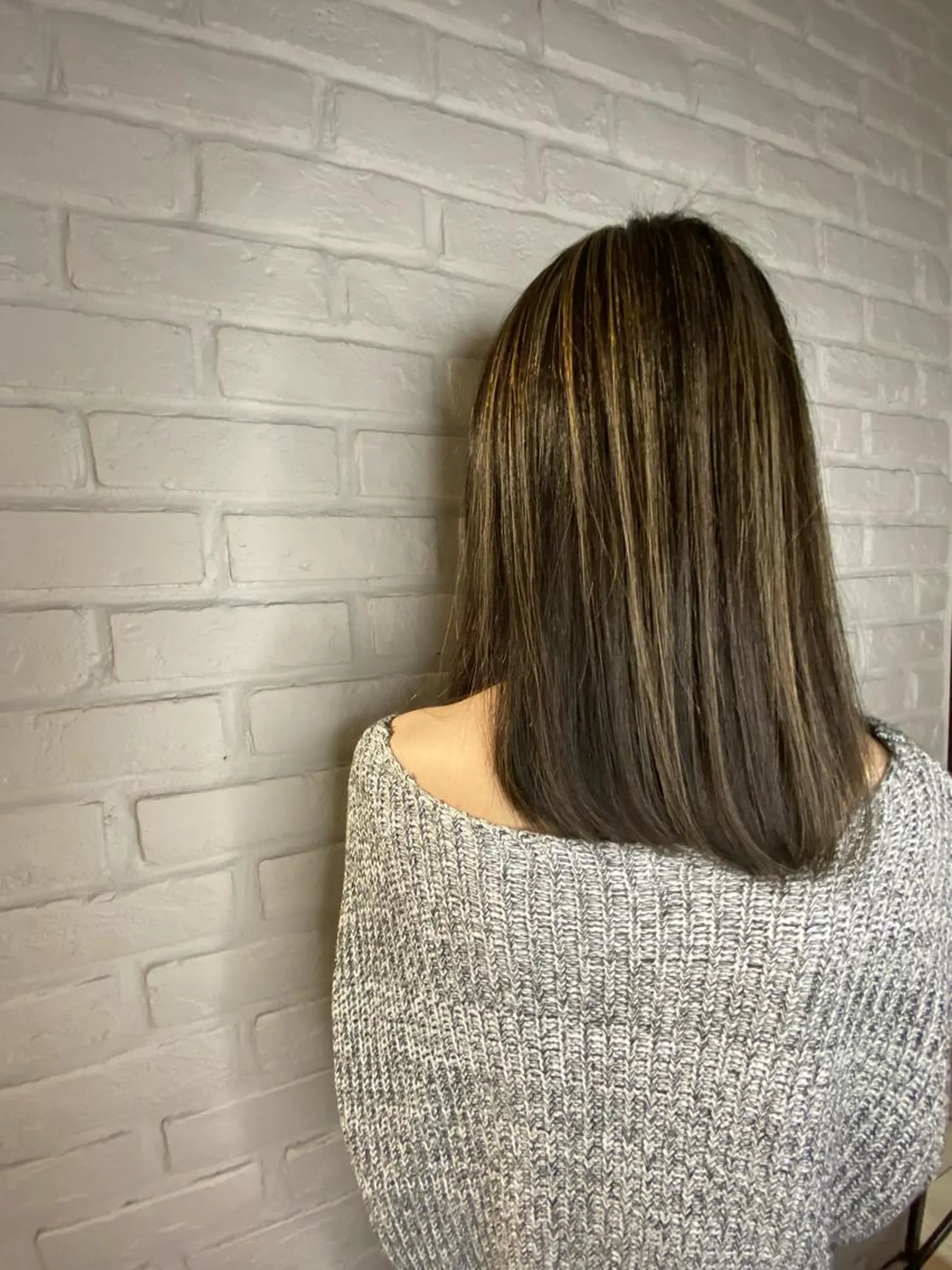 セミロング カラー ママ美容師🧸谷山 潮音/ReFa取扱店のヘアスタイル