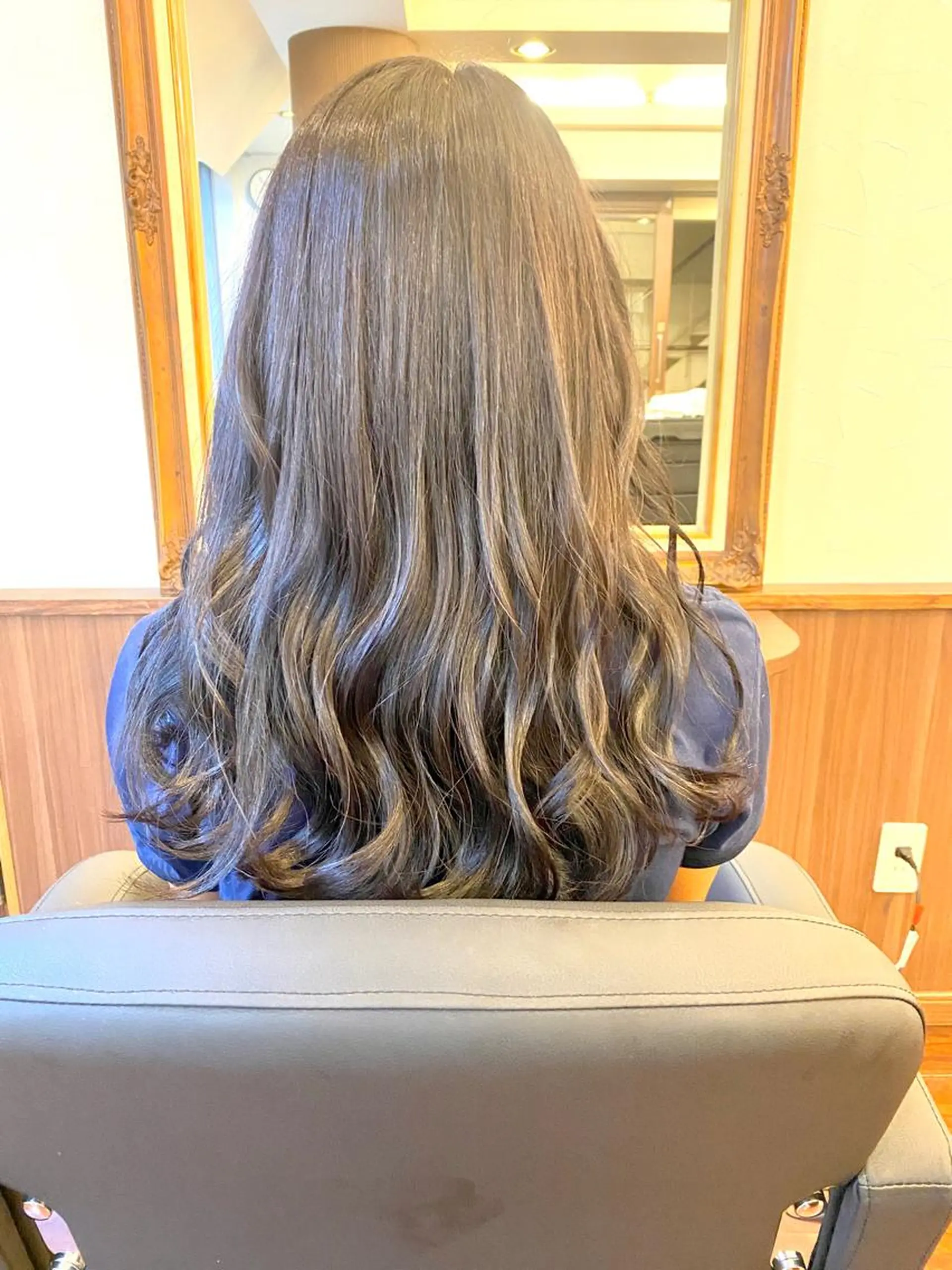 ロング カラー シェアサロン9seat所属・名古屋栄の髪質改善 トリートメント/清田のヘアスタイル