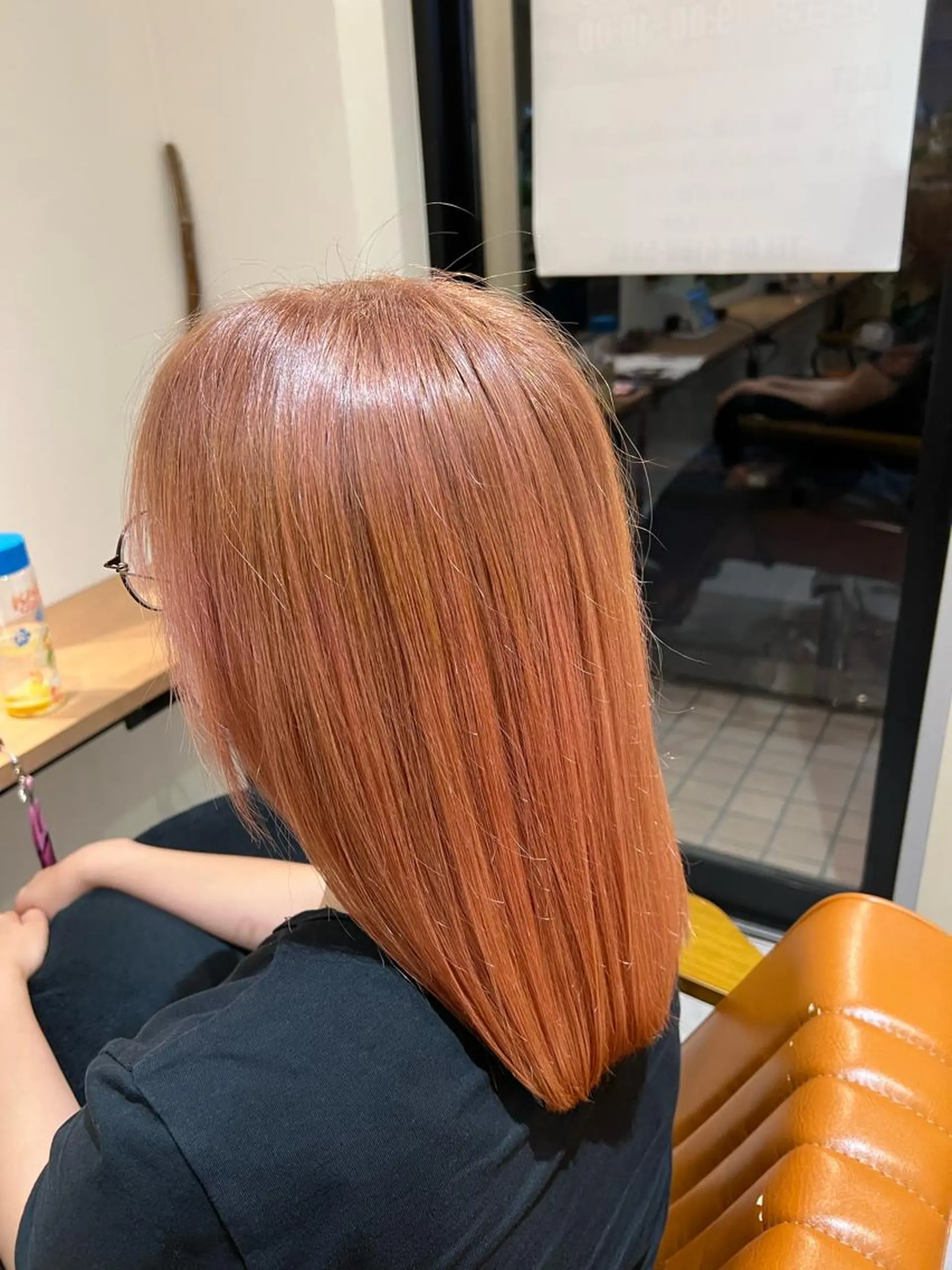 カラー ショートボブ、ハイト ーン特化　/下川のヘアスタイル