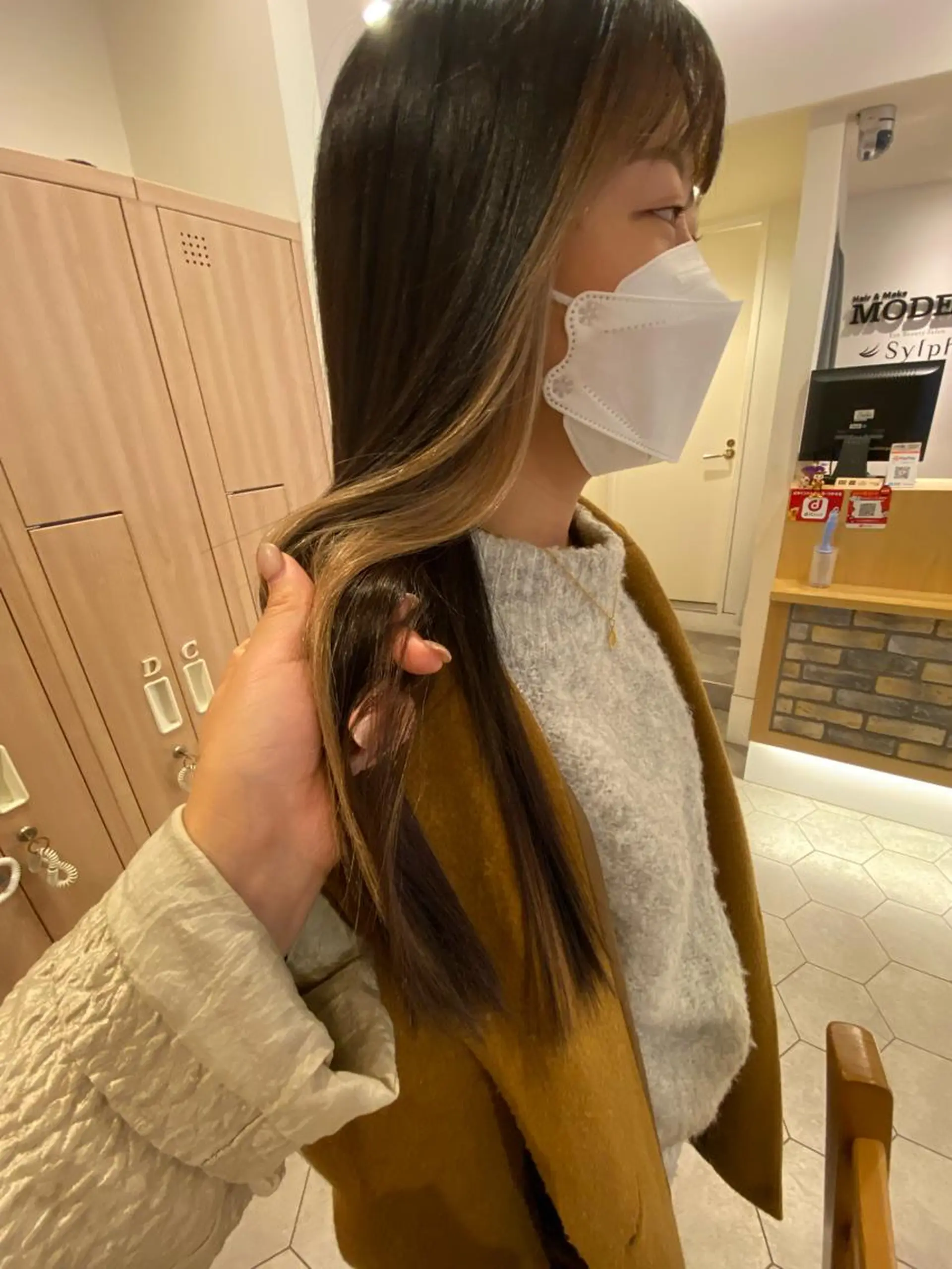 ロング エクステ カット ヘアカラー エクステ 艶髪/シールエクステ 🌻ノゾミ🌻のヘアスタイル