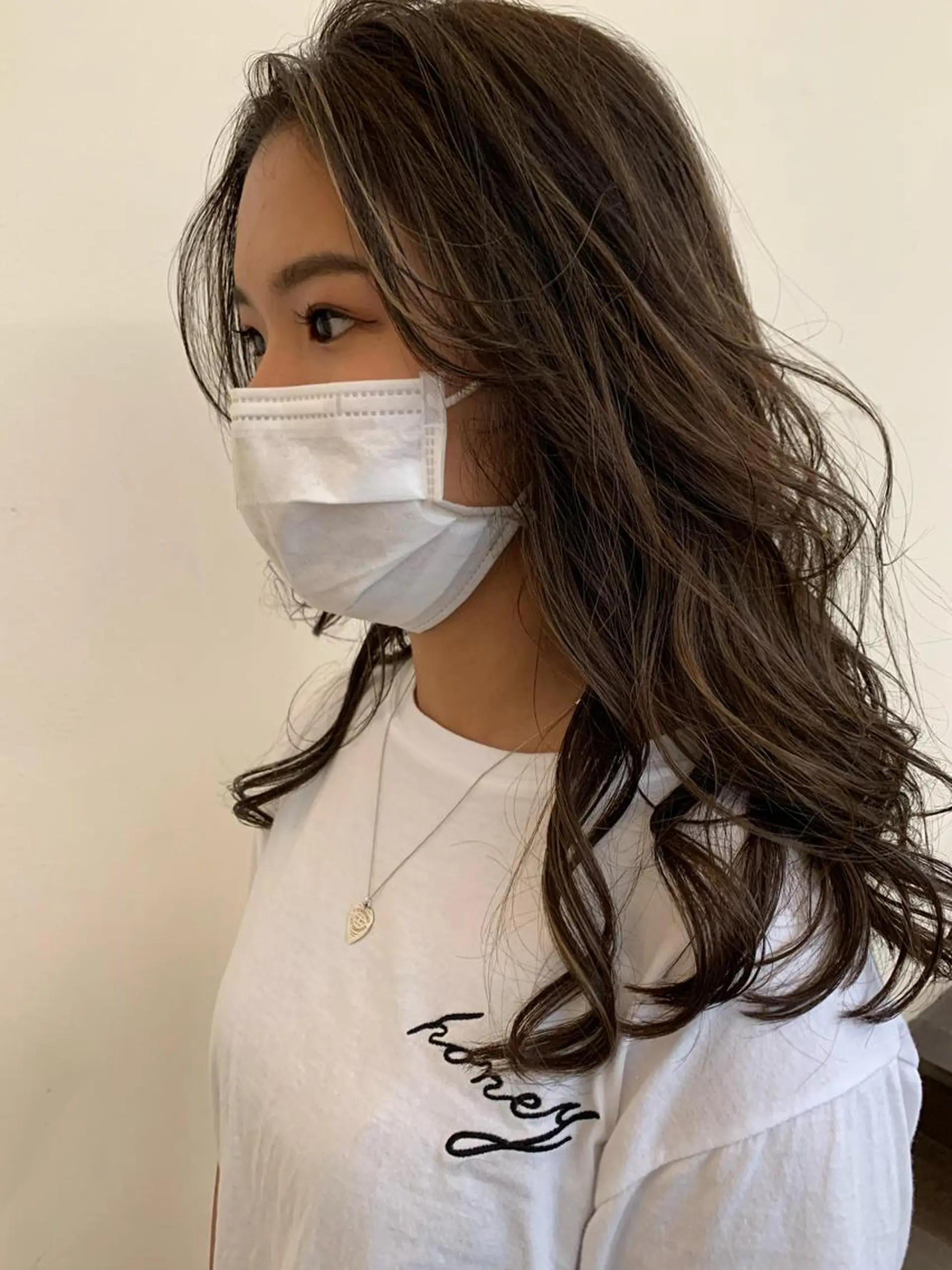 セミロング カラー 髪質改善サロン 心斎橋ARCHEのヘアスタイル
