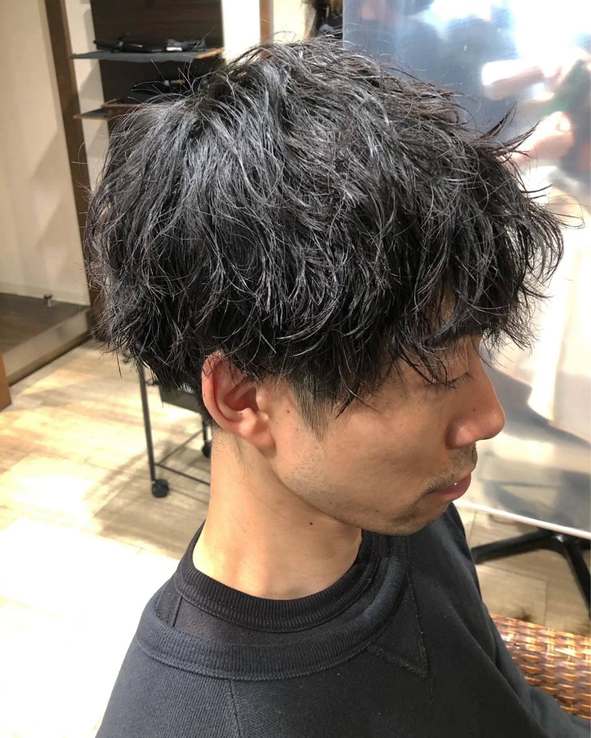 ショート パーマ メンズ メンズパーマ/ スパイキー/神田正紀のヘアスタイル