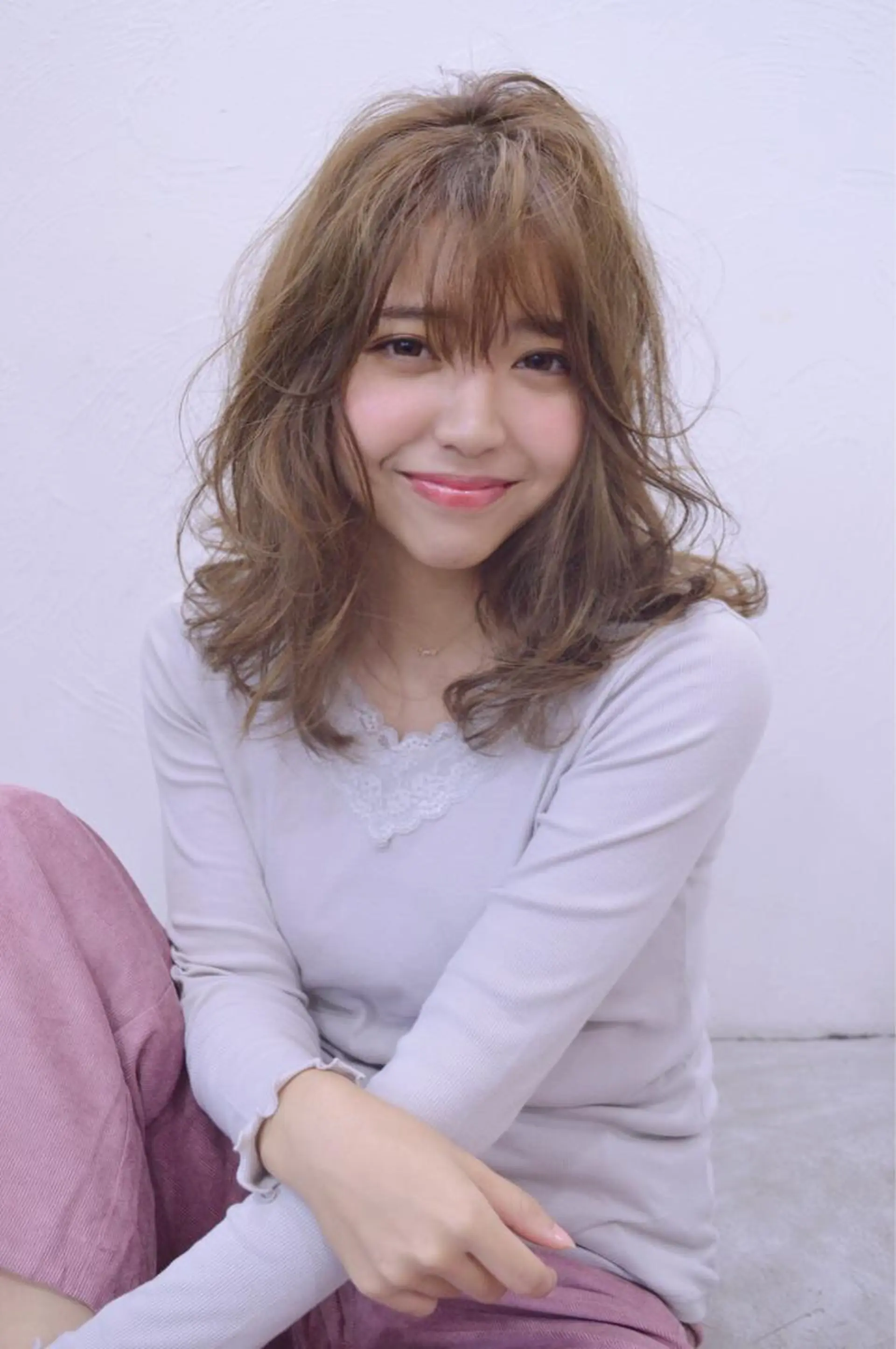 ロング 顔周りカット 【今だけブリーチ 限定価格💕】すみのヘアスタイル