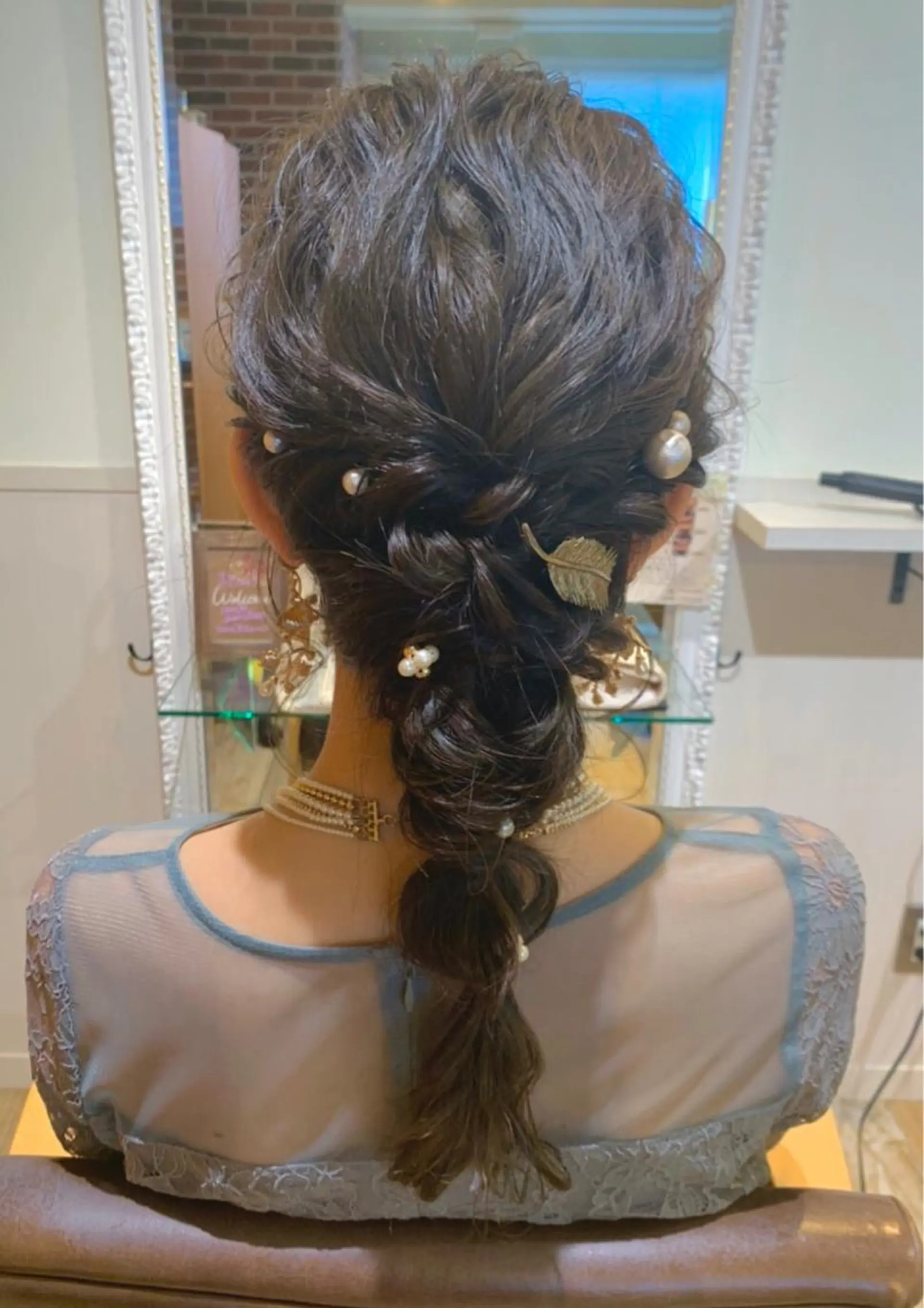 ヘアアレンジ さかい なつみのヘアスタイル