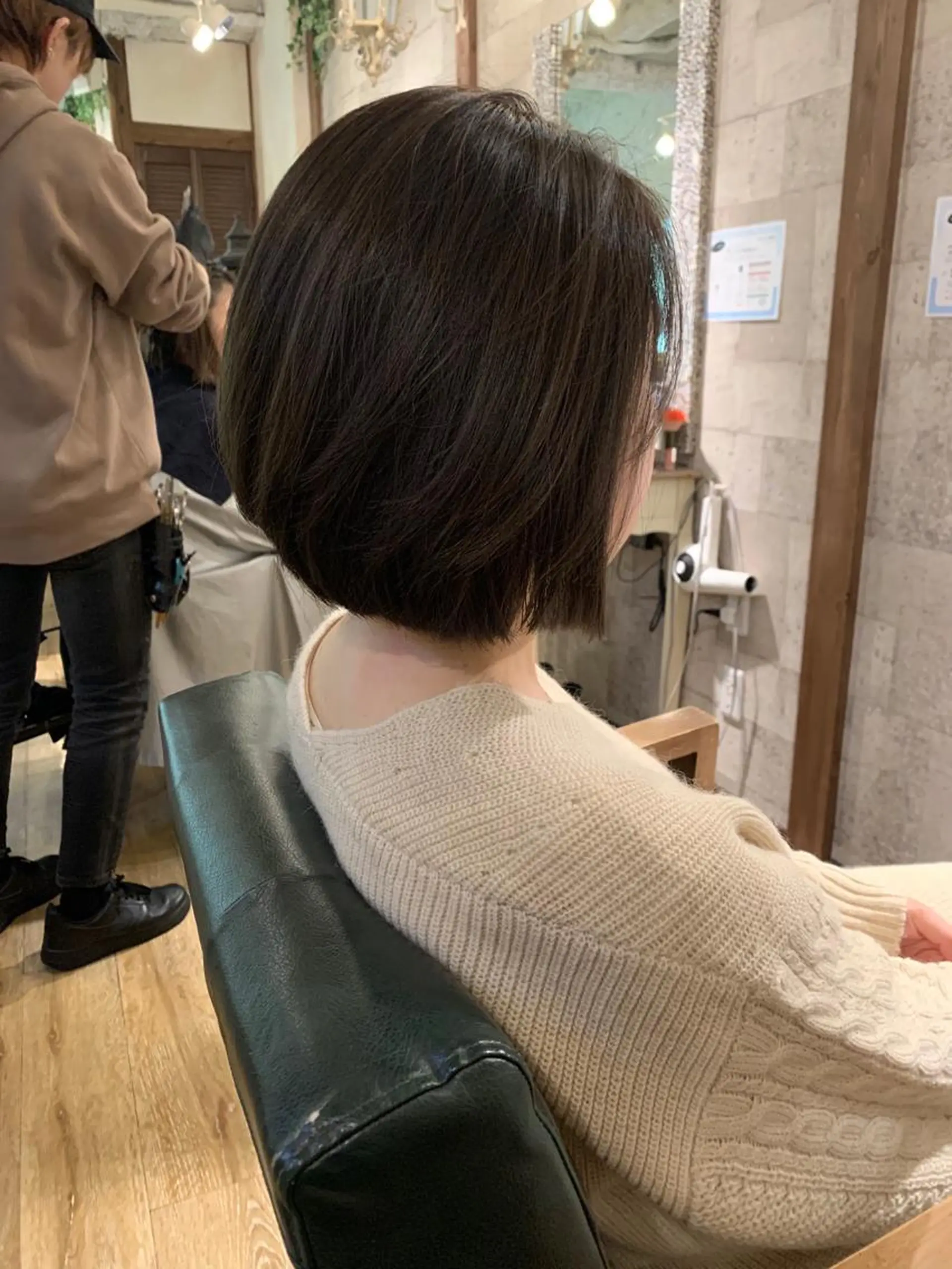 ショート カラー アディクシーカラー アッシュ カット ヘアカラー トリートメント SALOWIN(サロウィン)広島並木通り所属・田村和範/似合わせ カラー/縮毛矯正のヘアスタイル