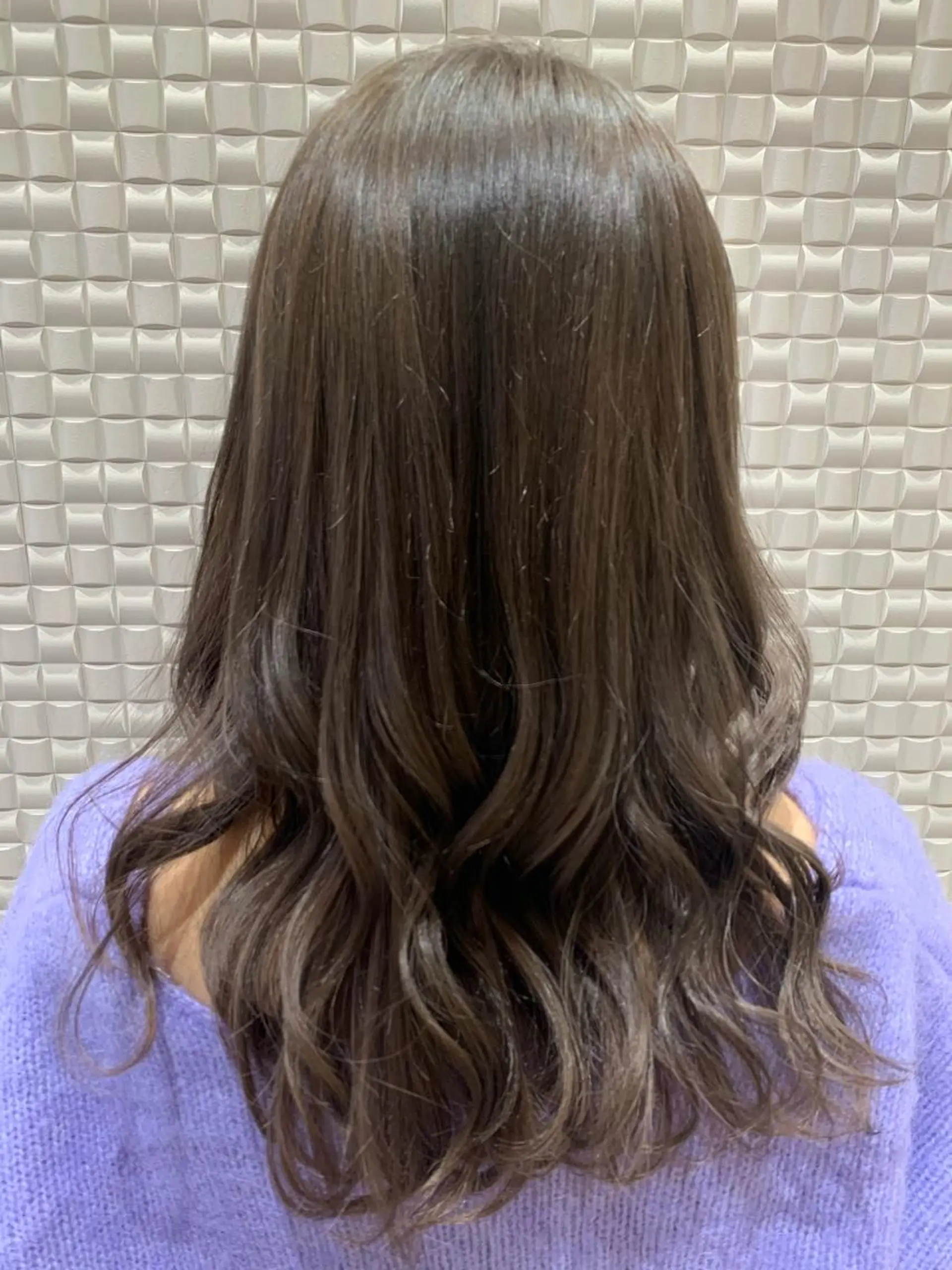 セミロング カラー シャドールーツ美容師 篠原康太のヘアスタイル