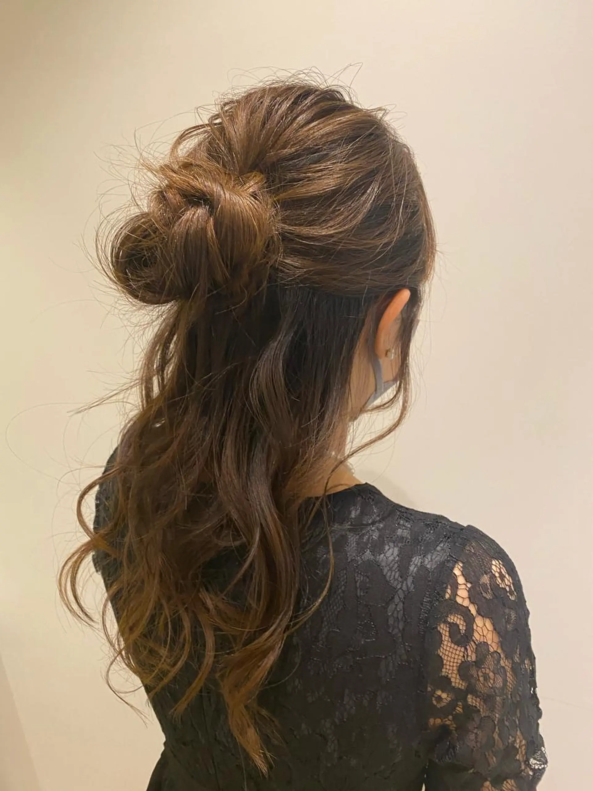 ロング ヘアアレンジ ハーフアップ ヘアセット 艶髪🌿美髪 大塚礼乃【西荻窪】のヘアスタイル