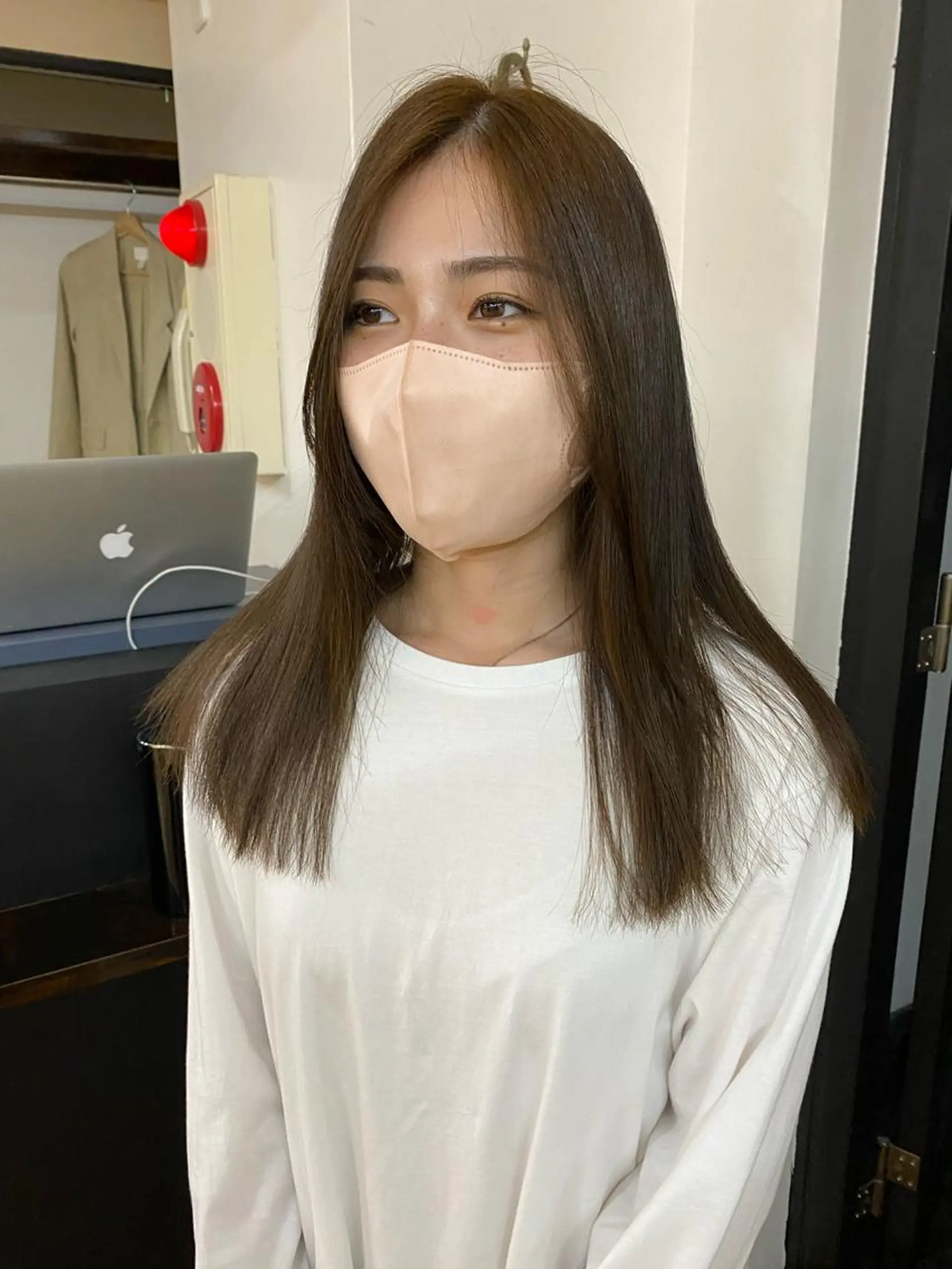 ロング カラー ハイトーンカラー ⭐️NAZUNAのヘアスタイル