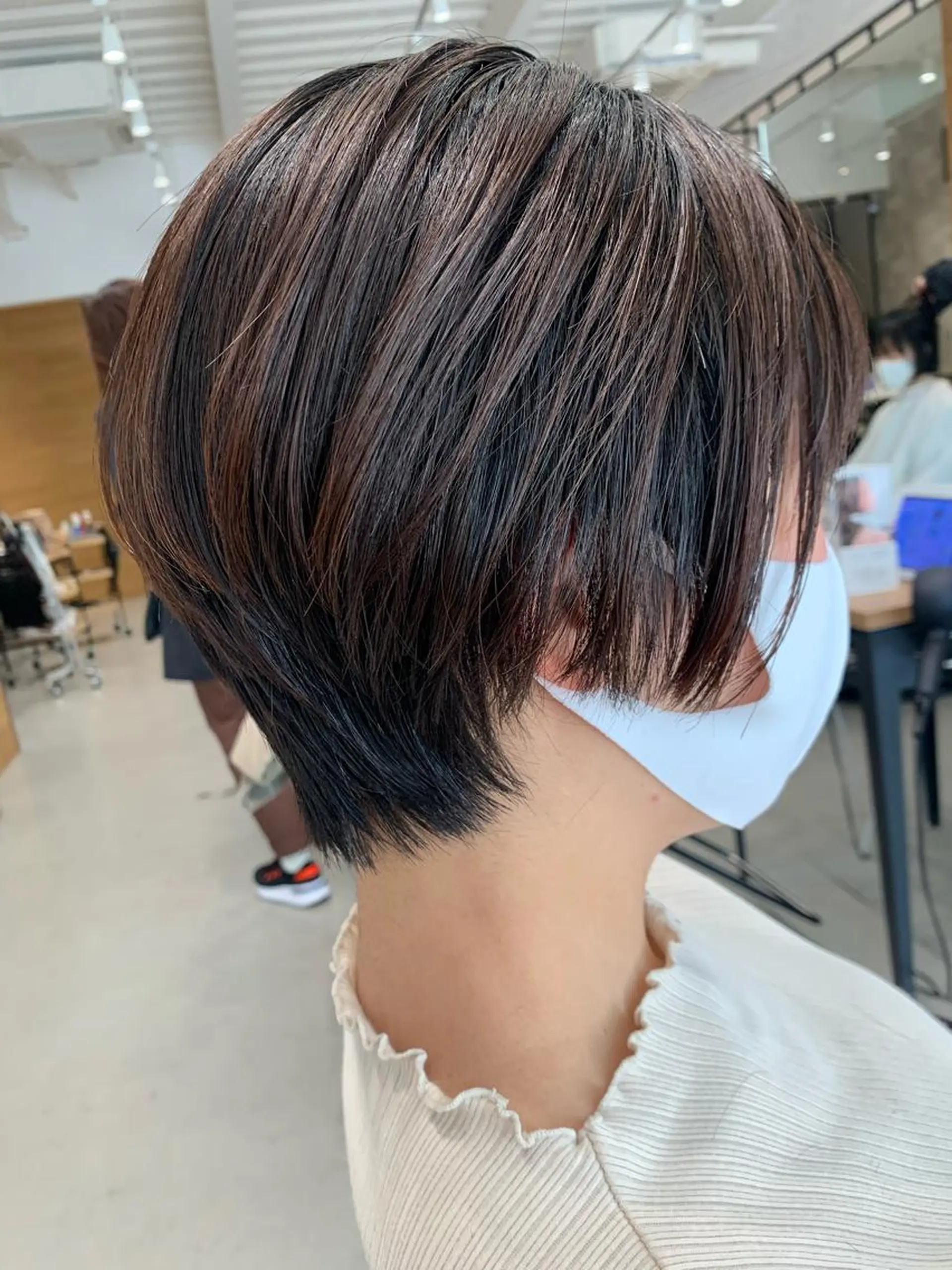 ショート 大木 華のヘアスタイル