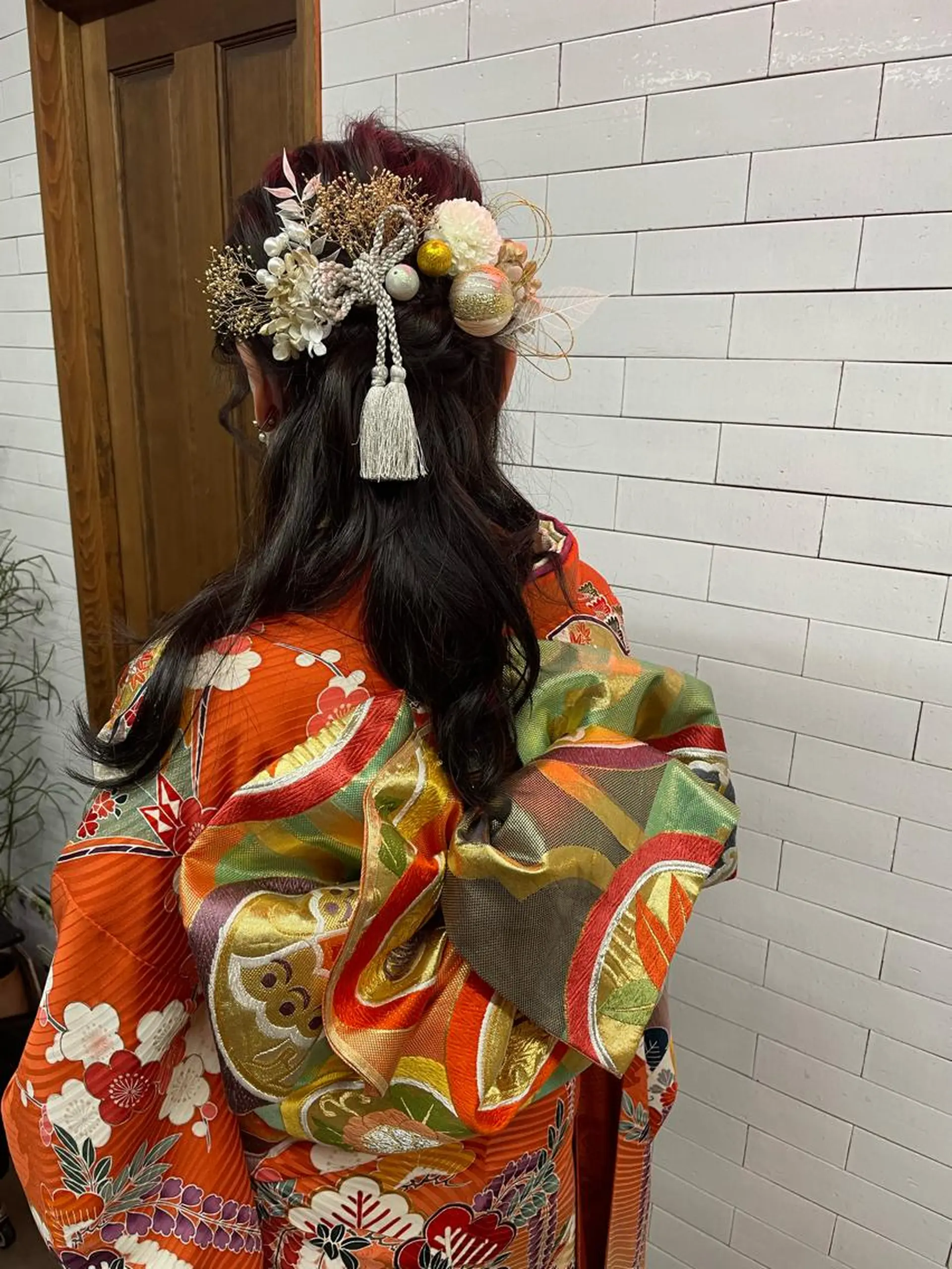 ロング ヘアアレンジ 着付け やすだ しおりのその他イメージ